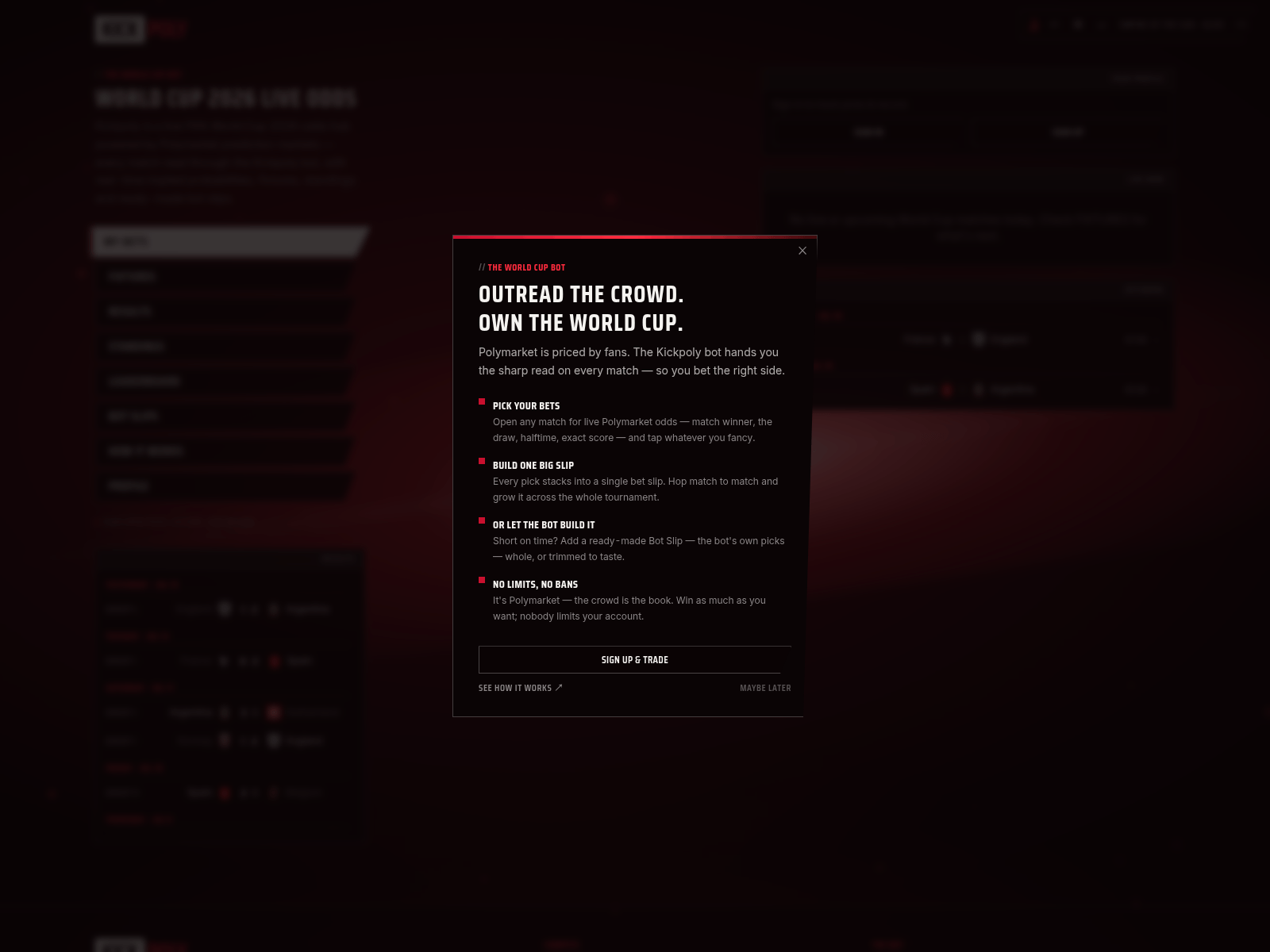 Screenshot of kickpoly.com