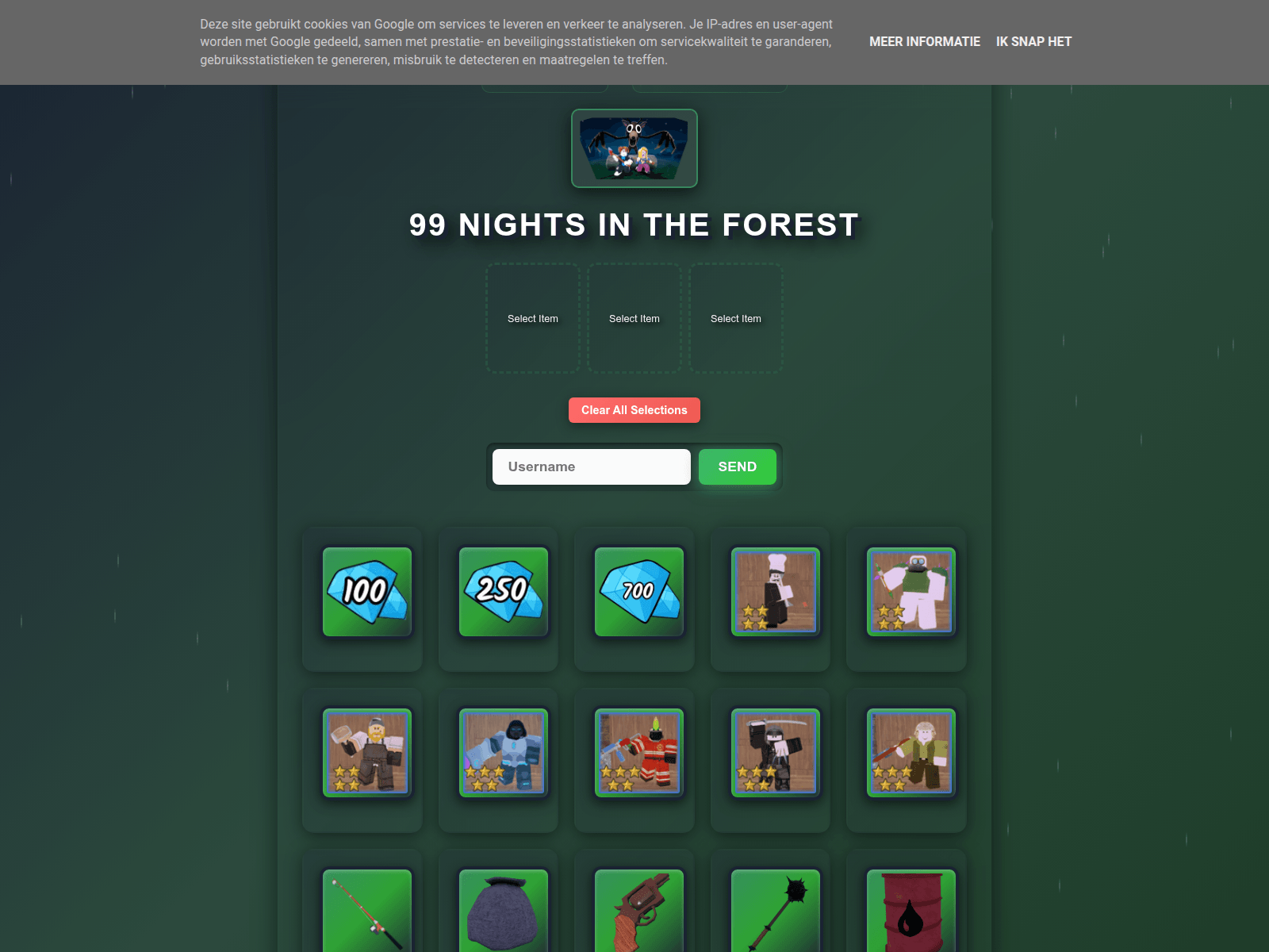 Screenshot of 99nightsintheforest.blogspot.com
