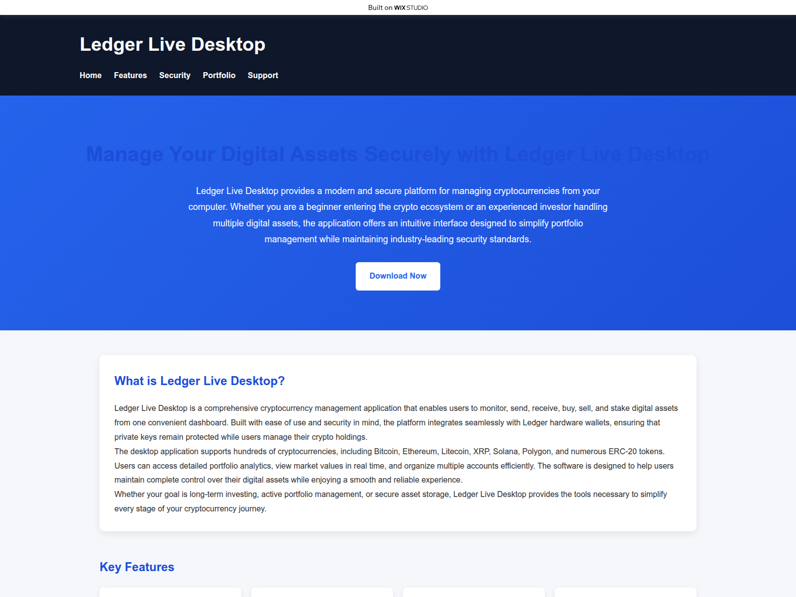 Screenshot of desktop-ldgrexcdn.wixstudio.com