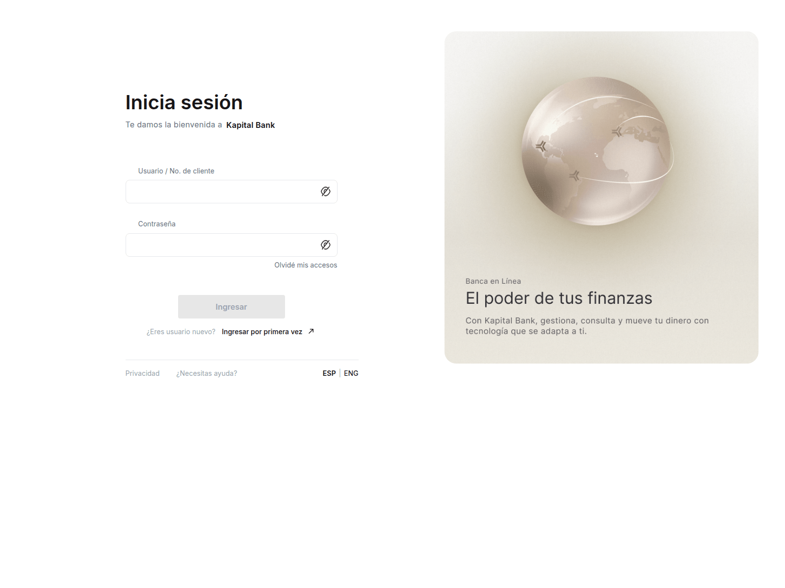 Screenshot of iieb.com.mx