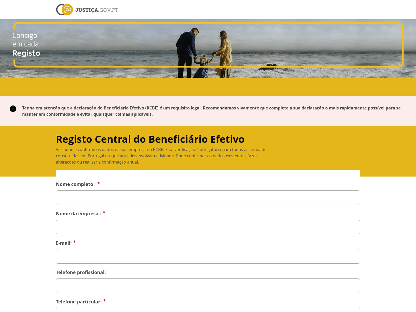 Screenshot of justica-rcbe.com