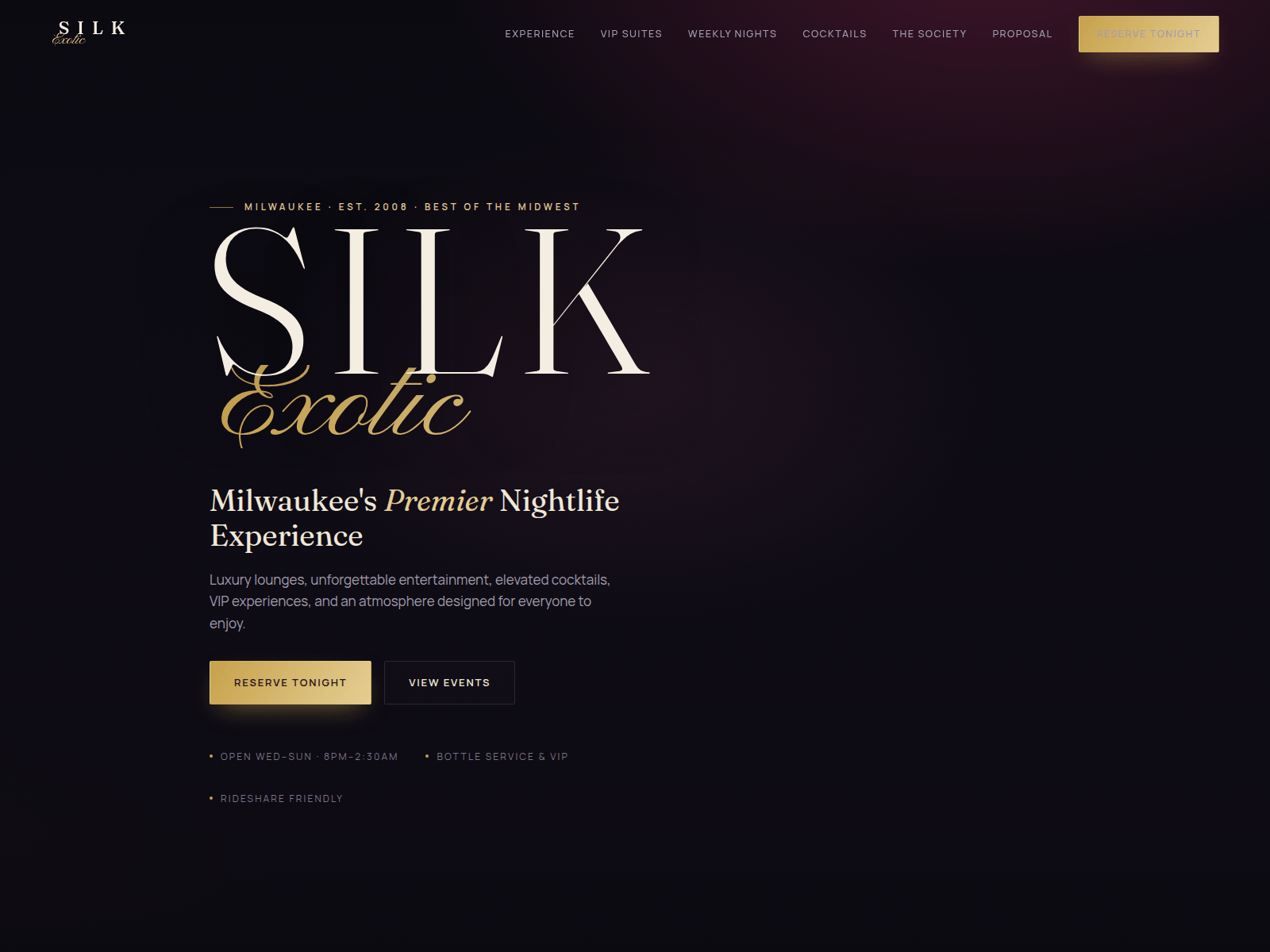 Screenshot of proposal-silk.click