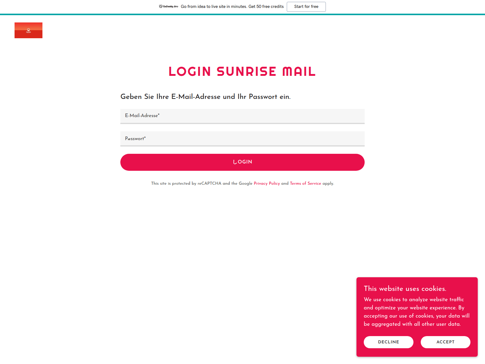 Screenshot of site-w5fp3sqce.godaddysites.com