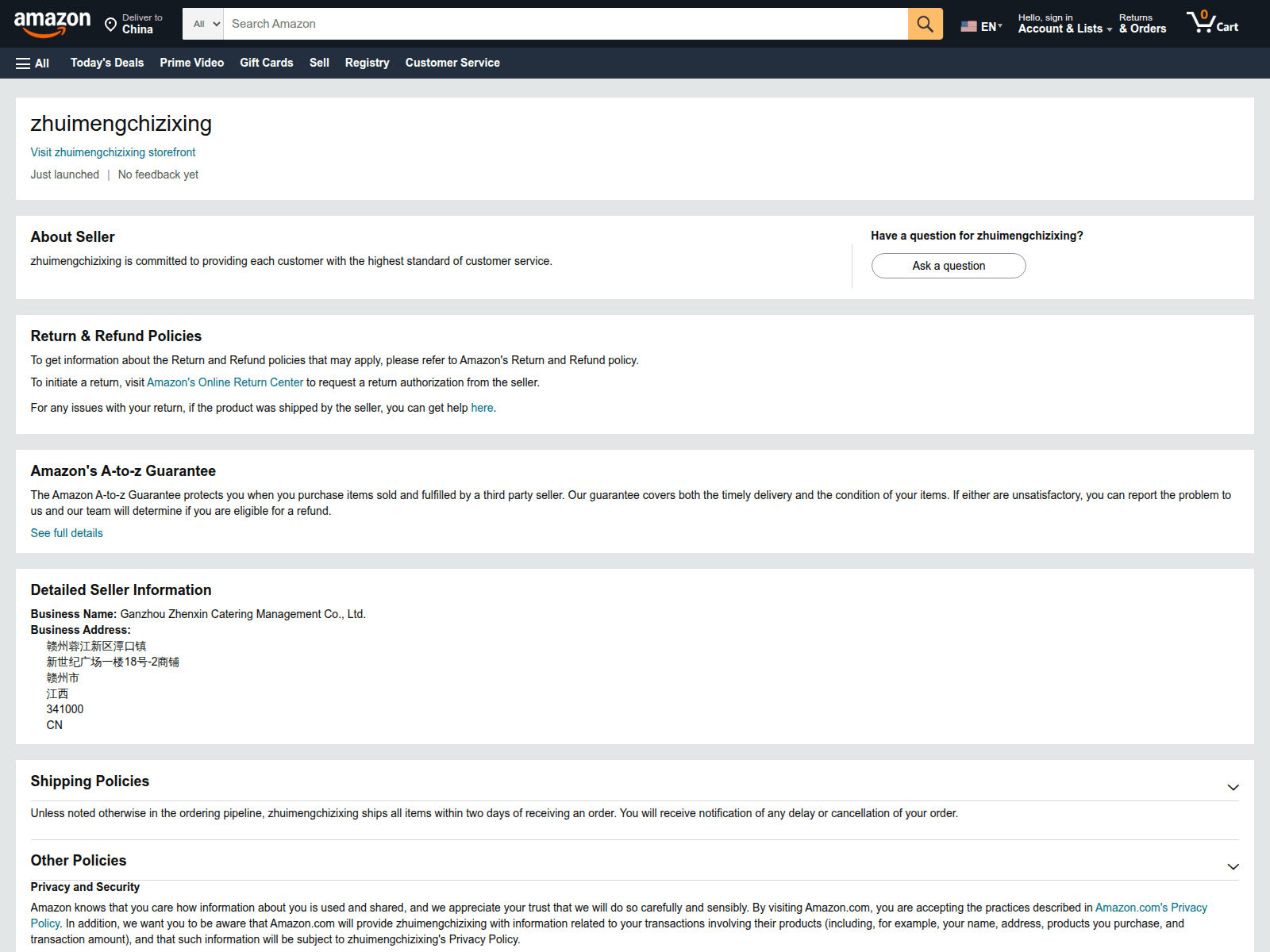 Screenshot of amazona33vdwhqce6acf.com