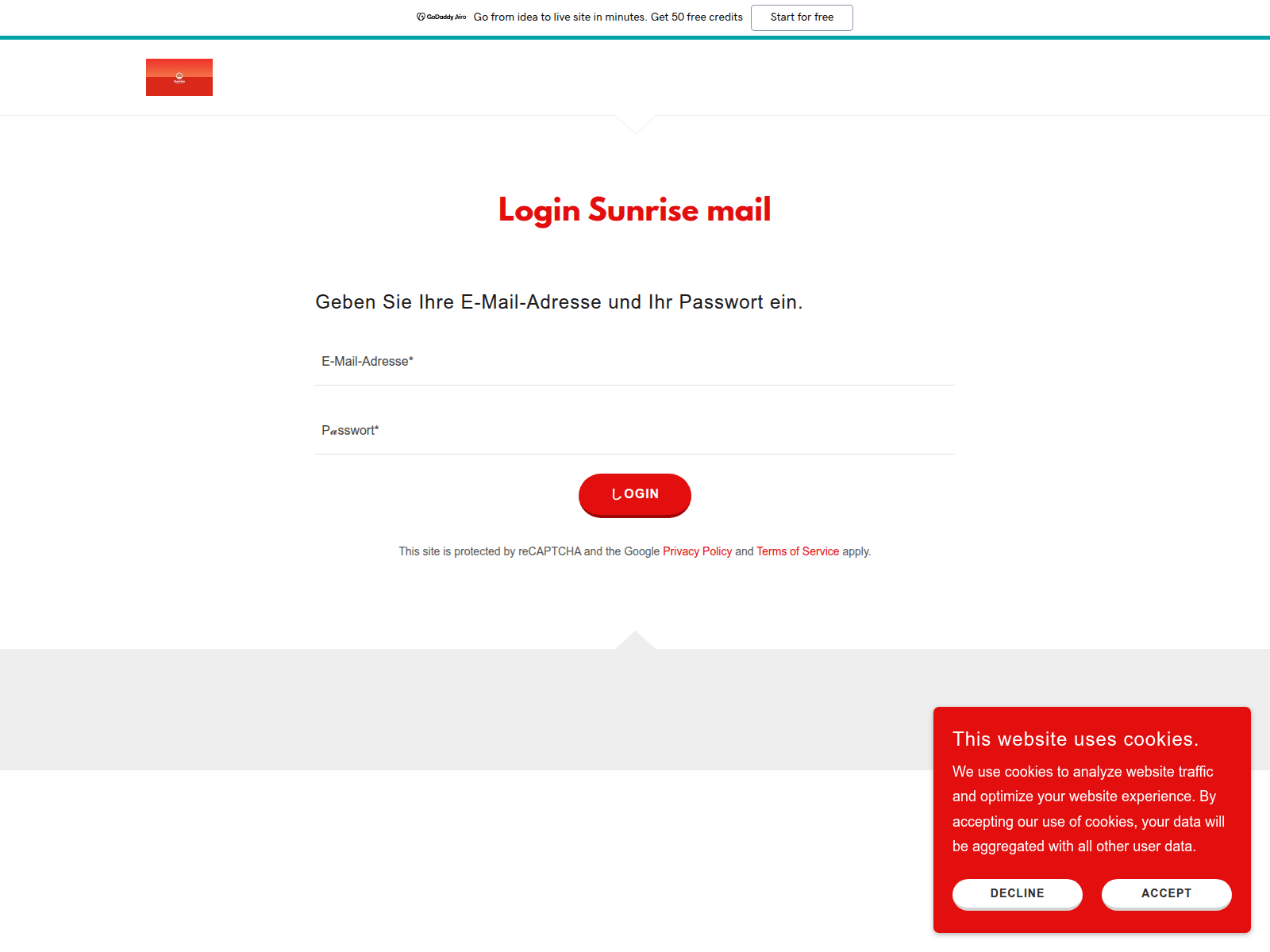 Screenshot of site-mhub7avvh.godaddysites.com
