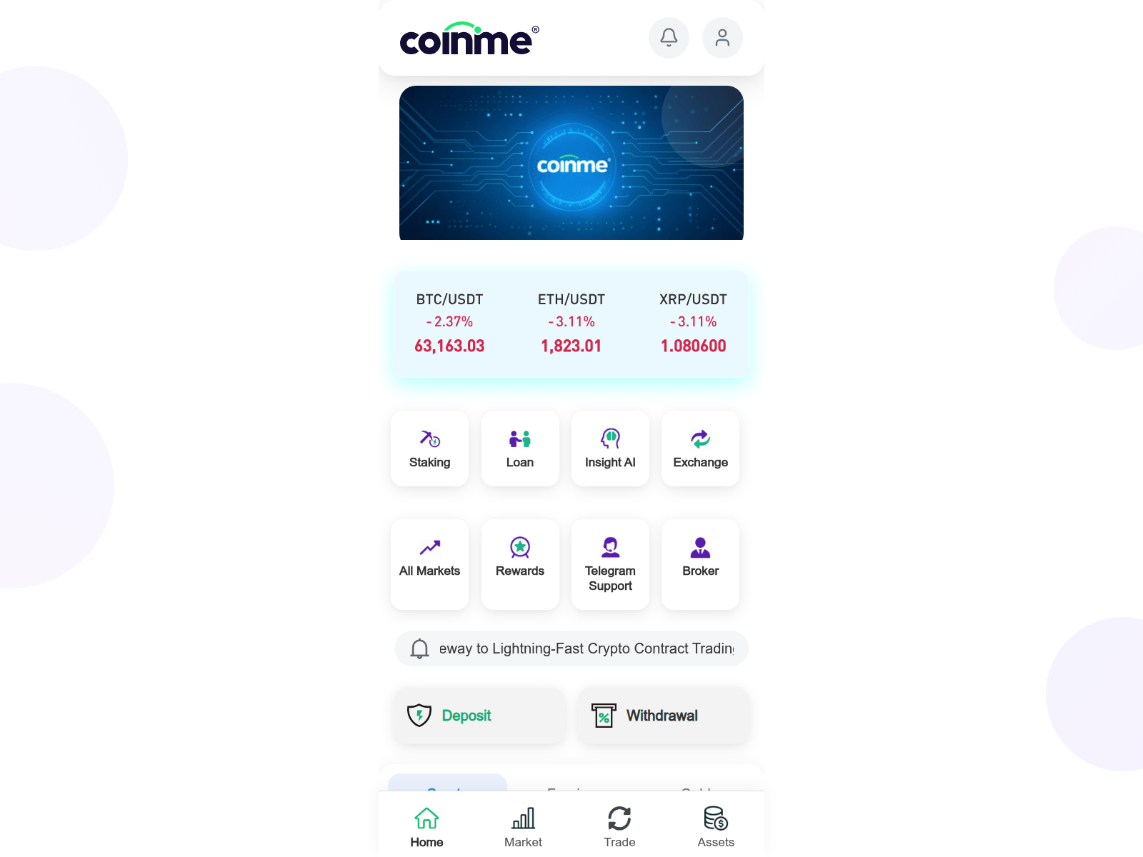 Screenshot of coinmedefi.cc