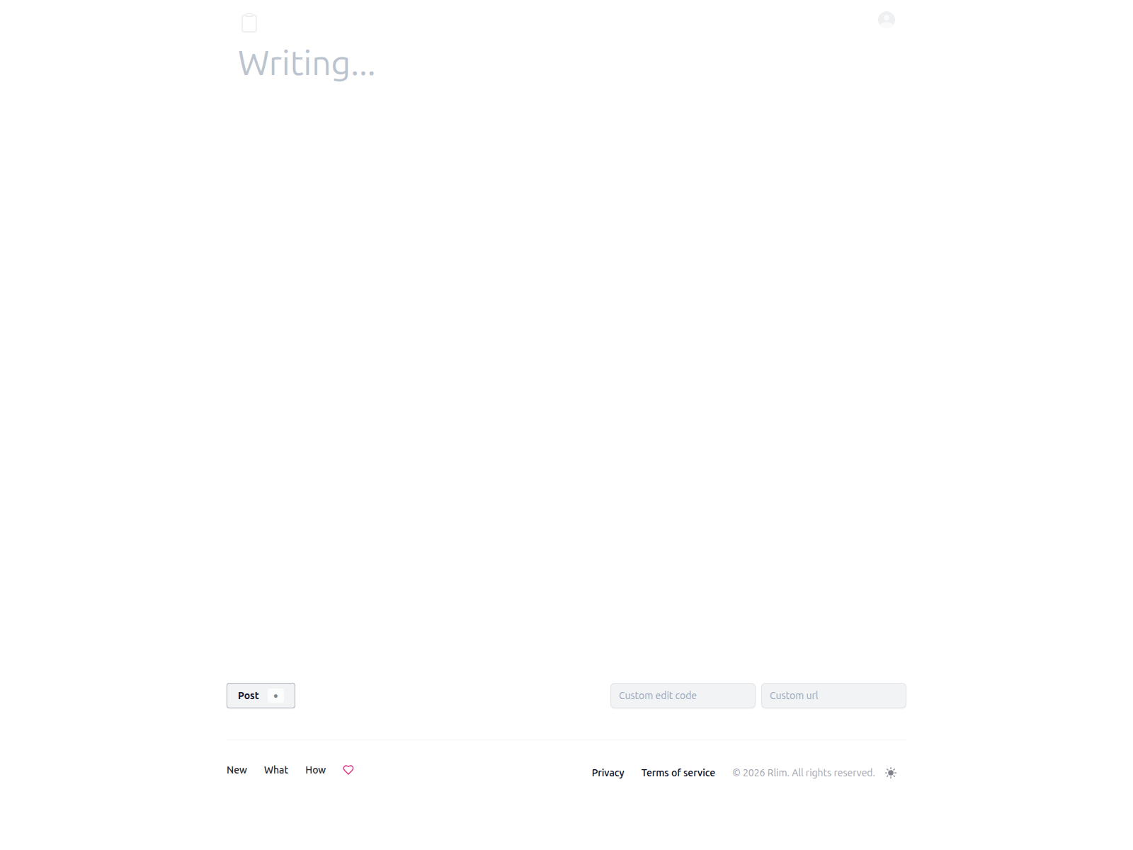 Screenshot of rlim.com