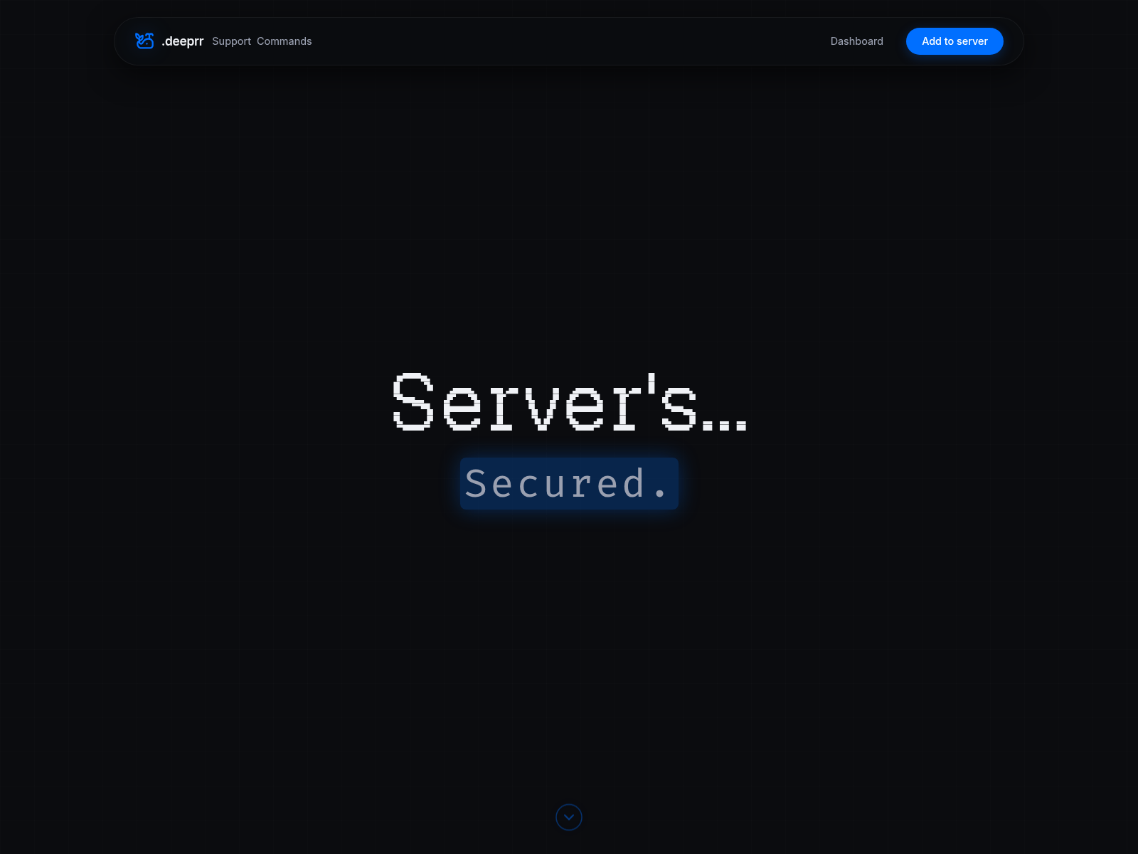 Screenshot of deeprr.dev