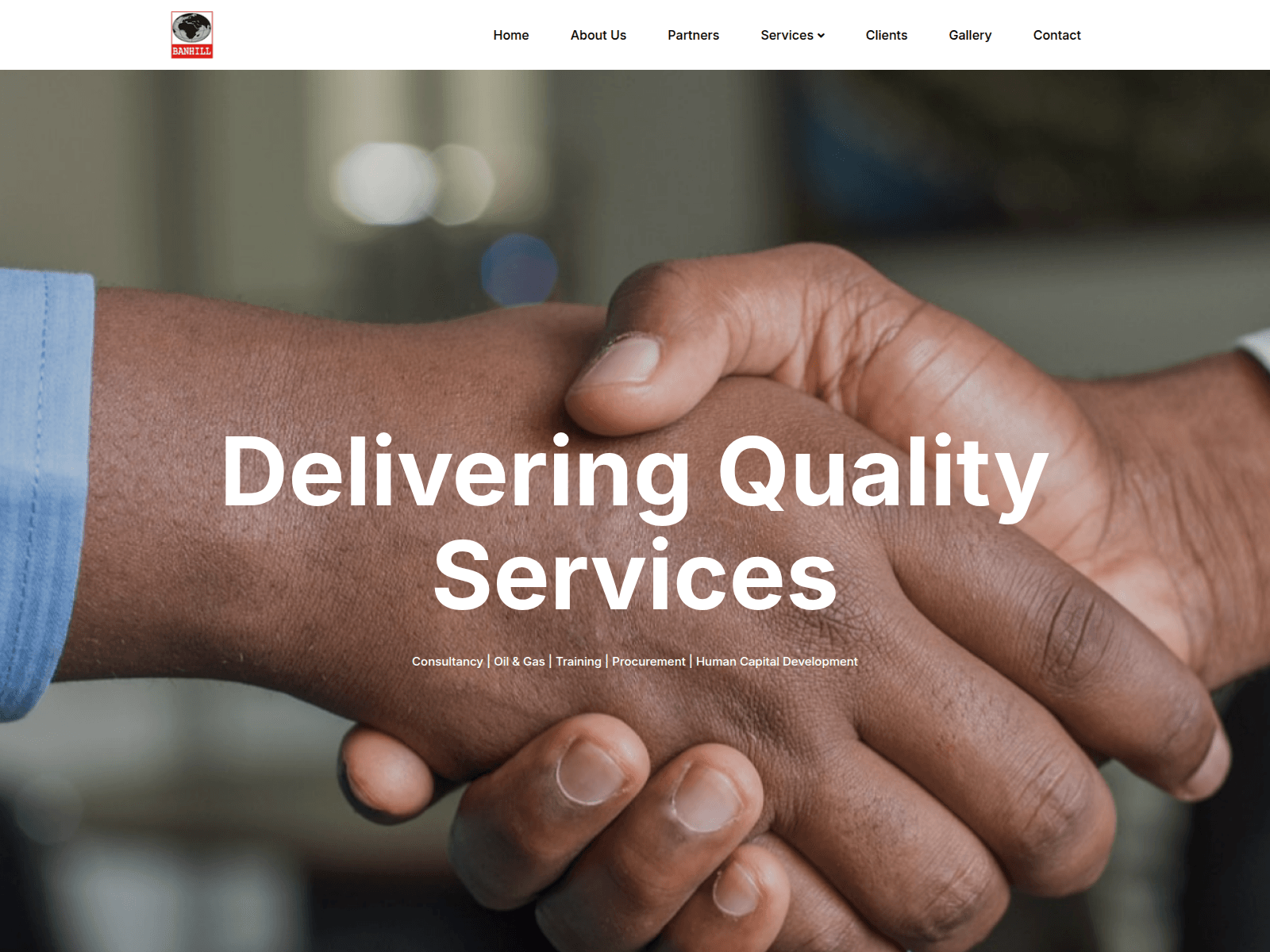 Screenshot of banhill.com