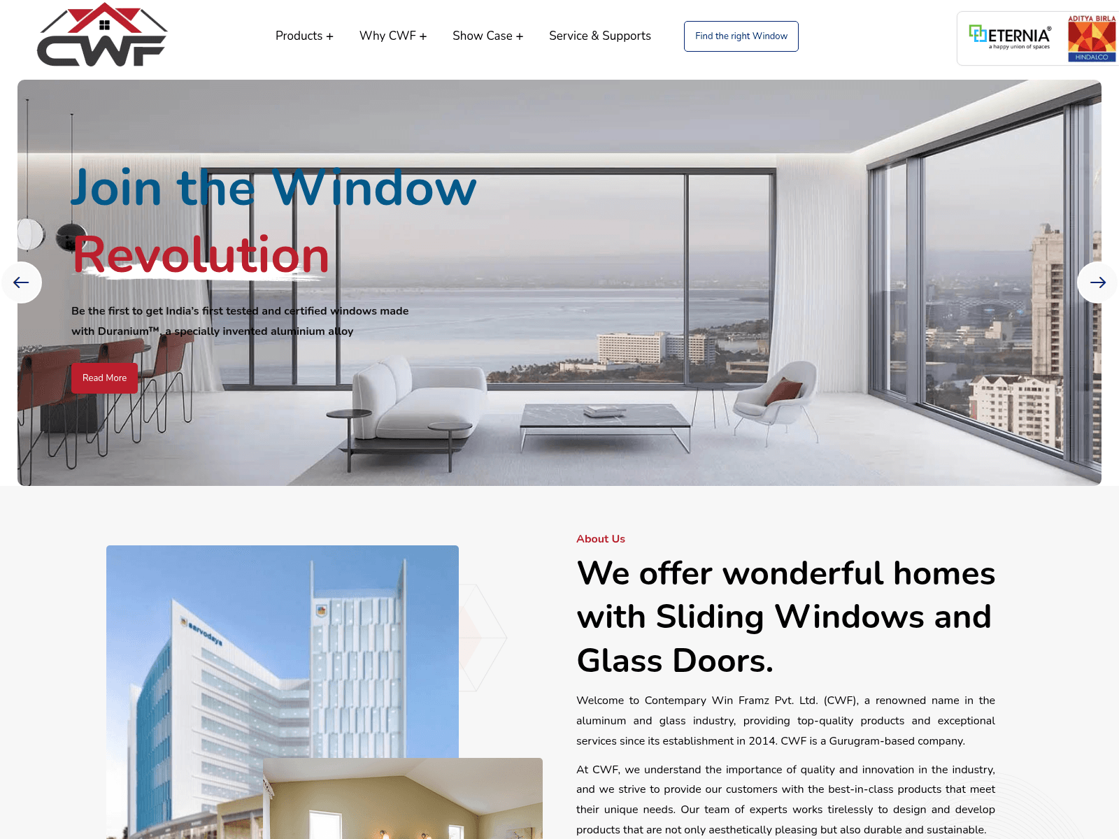 Screenshot of cwfpl.in