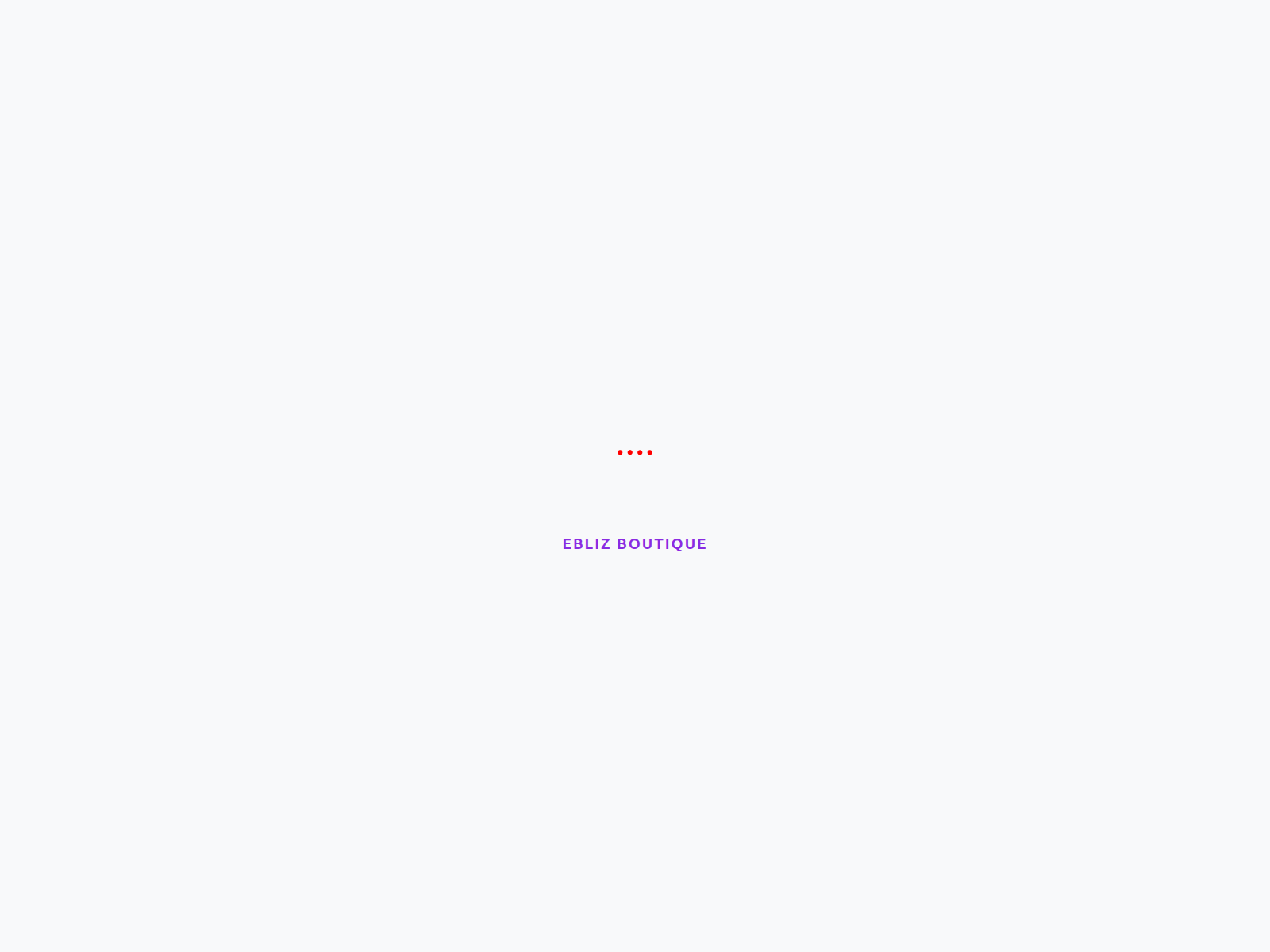 Screenshot of eblizboutique.com