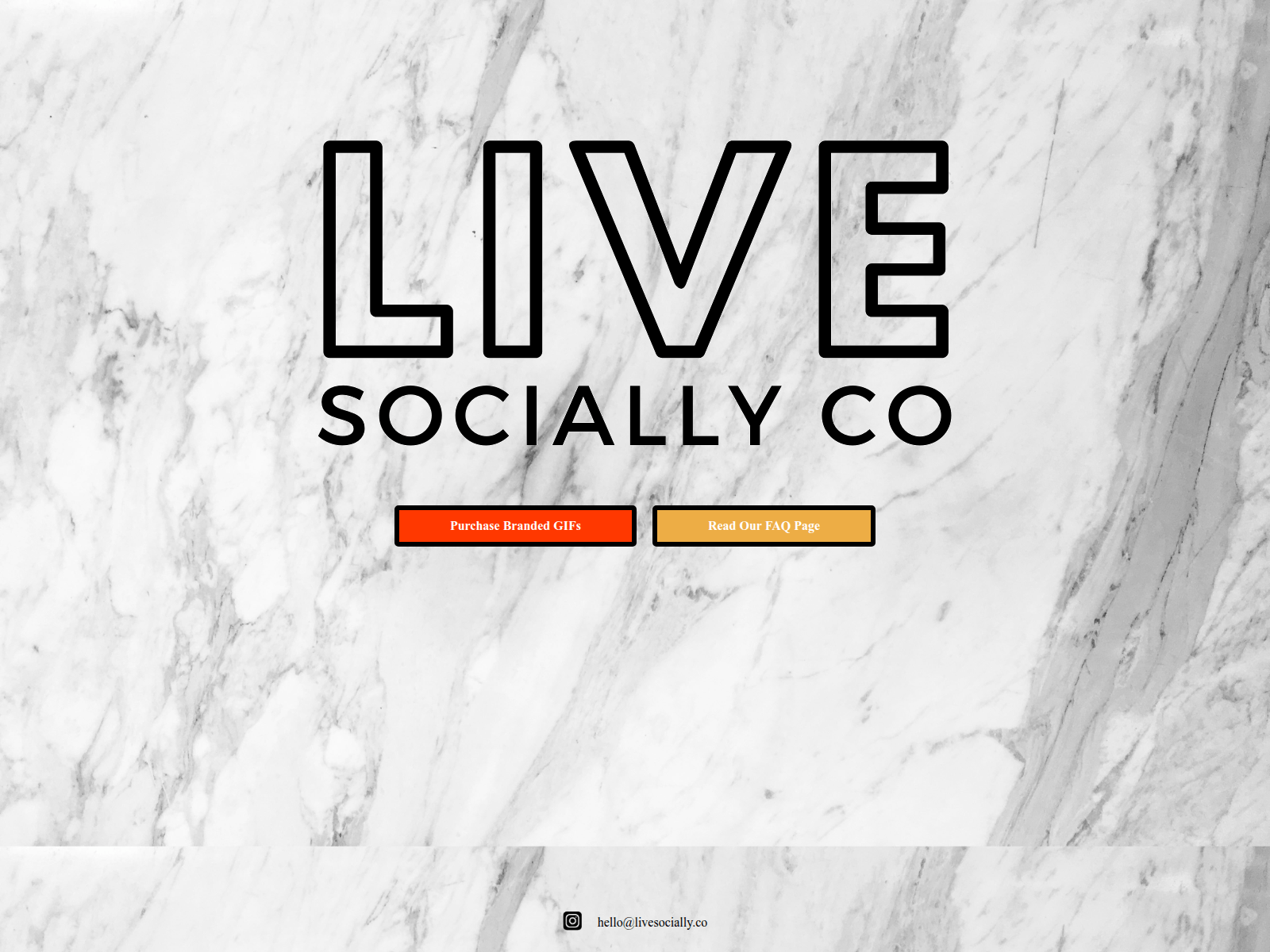 Screenshot of livesocially.co