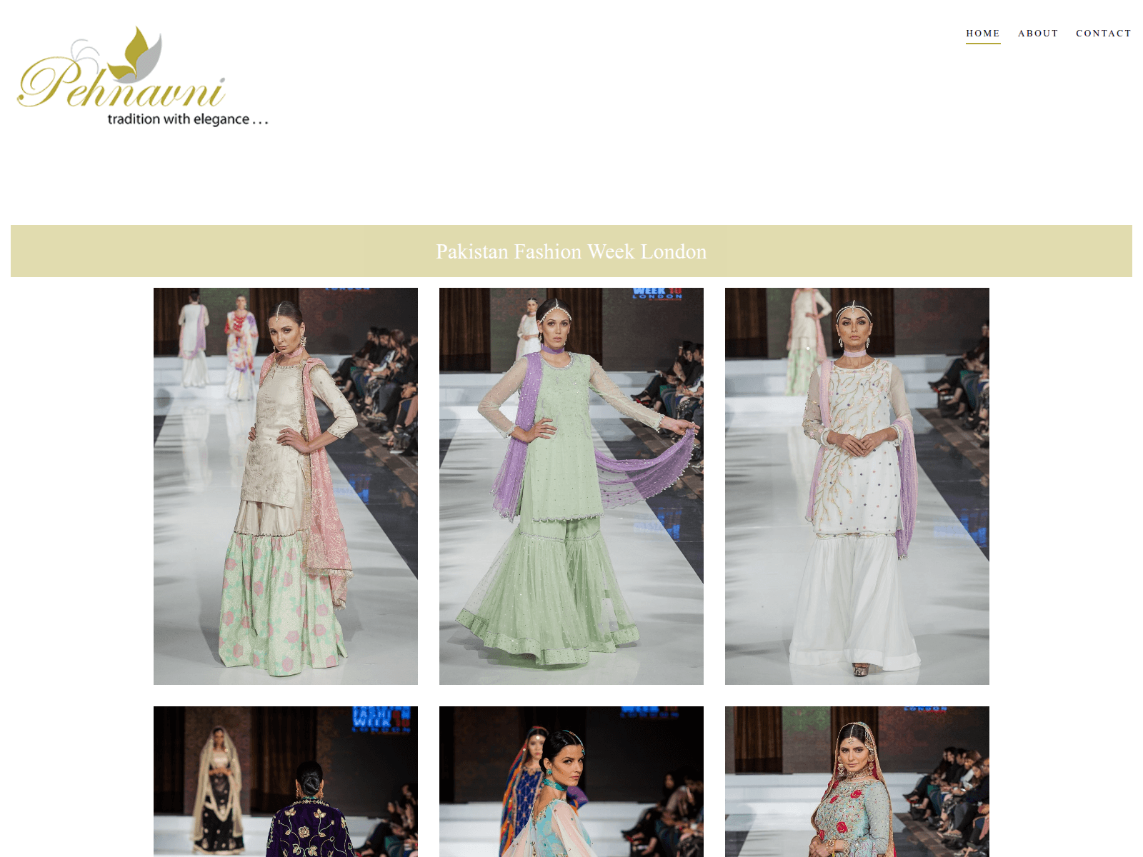 Screenshot of pehnavni.com