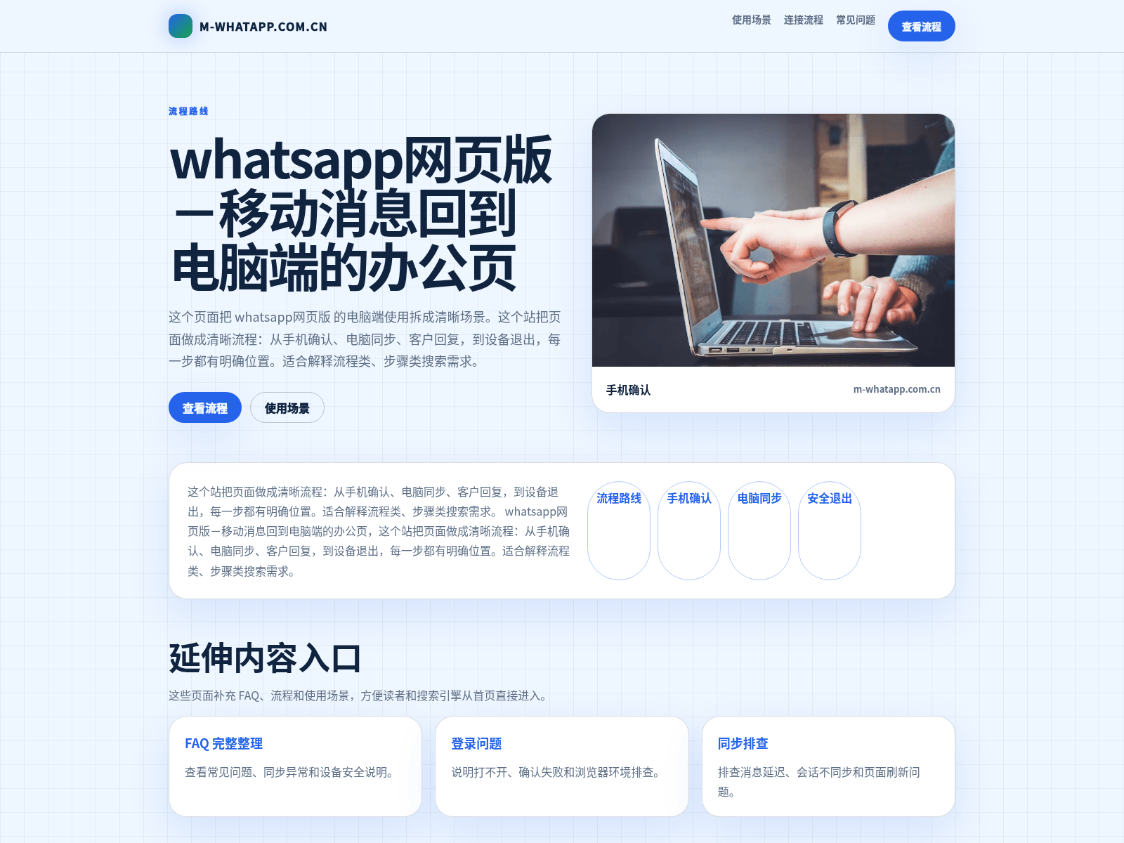 Screenshot of m-whatapp.com.cn