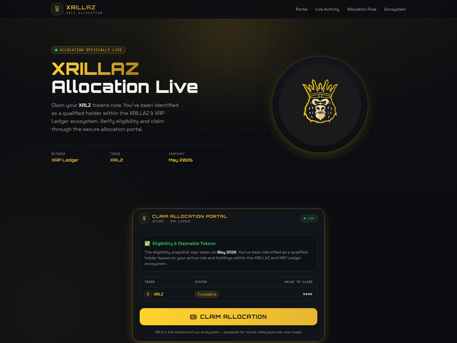 Screenshot of xrillaz.com