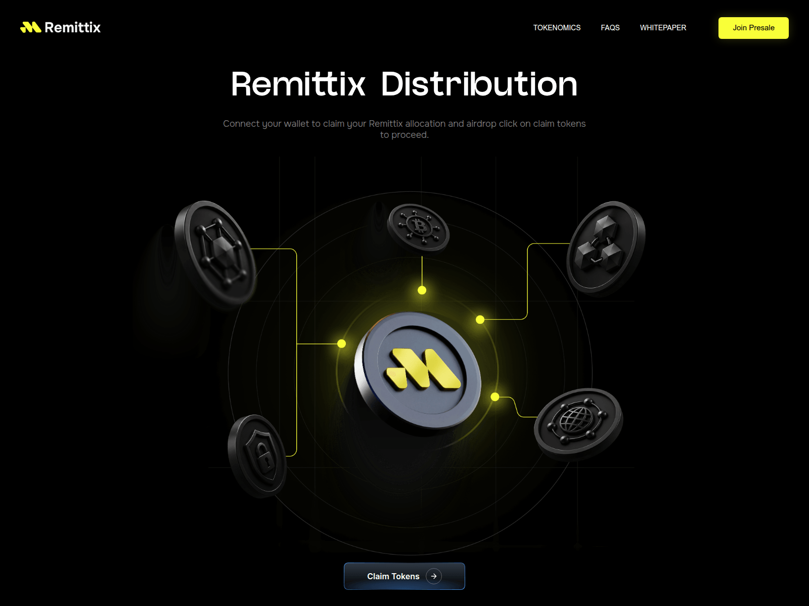 Screenshot of remittix.info