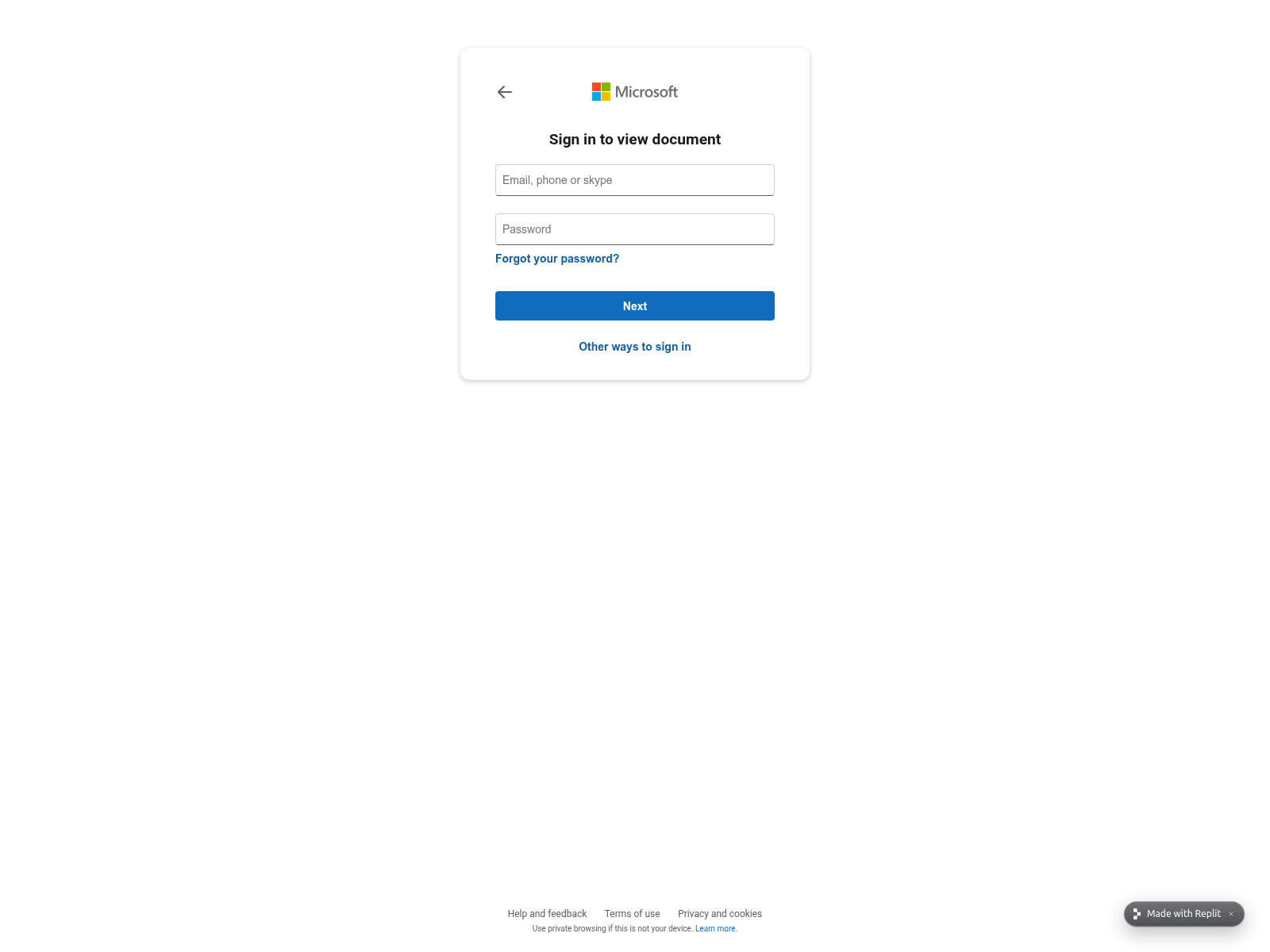 Screenshot of secure-page-editor--zoomwipess.replit.app