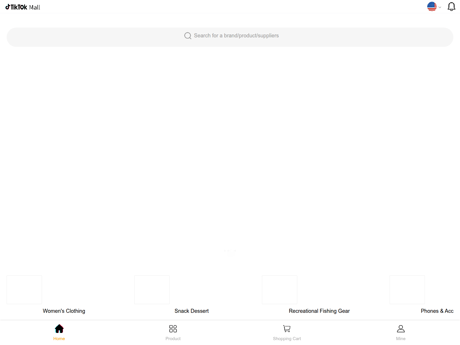Screenshot of tiktokshopcn.shop