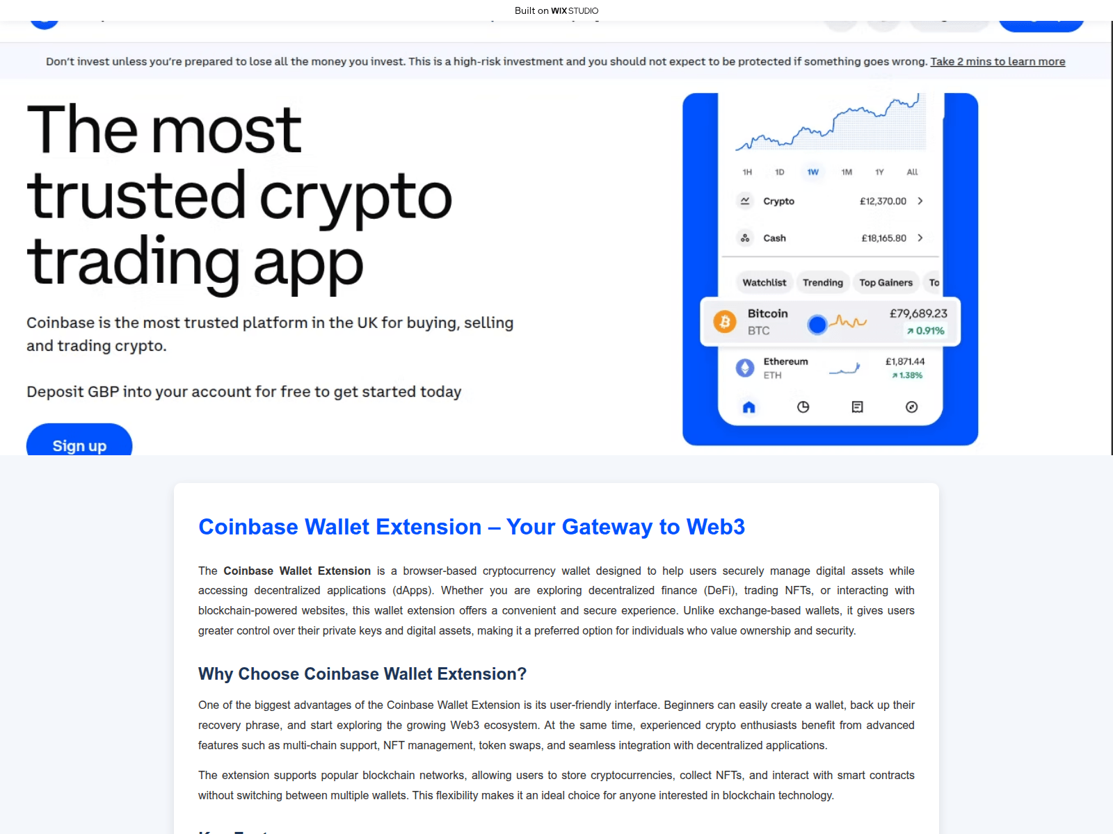 Screenshot of apps-qoin-extension.wixstudio.com