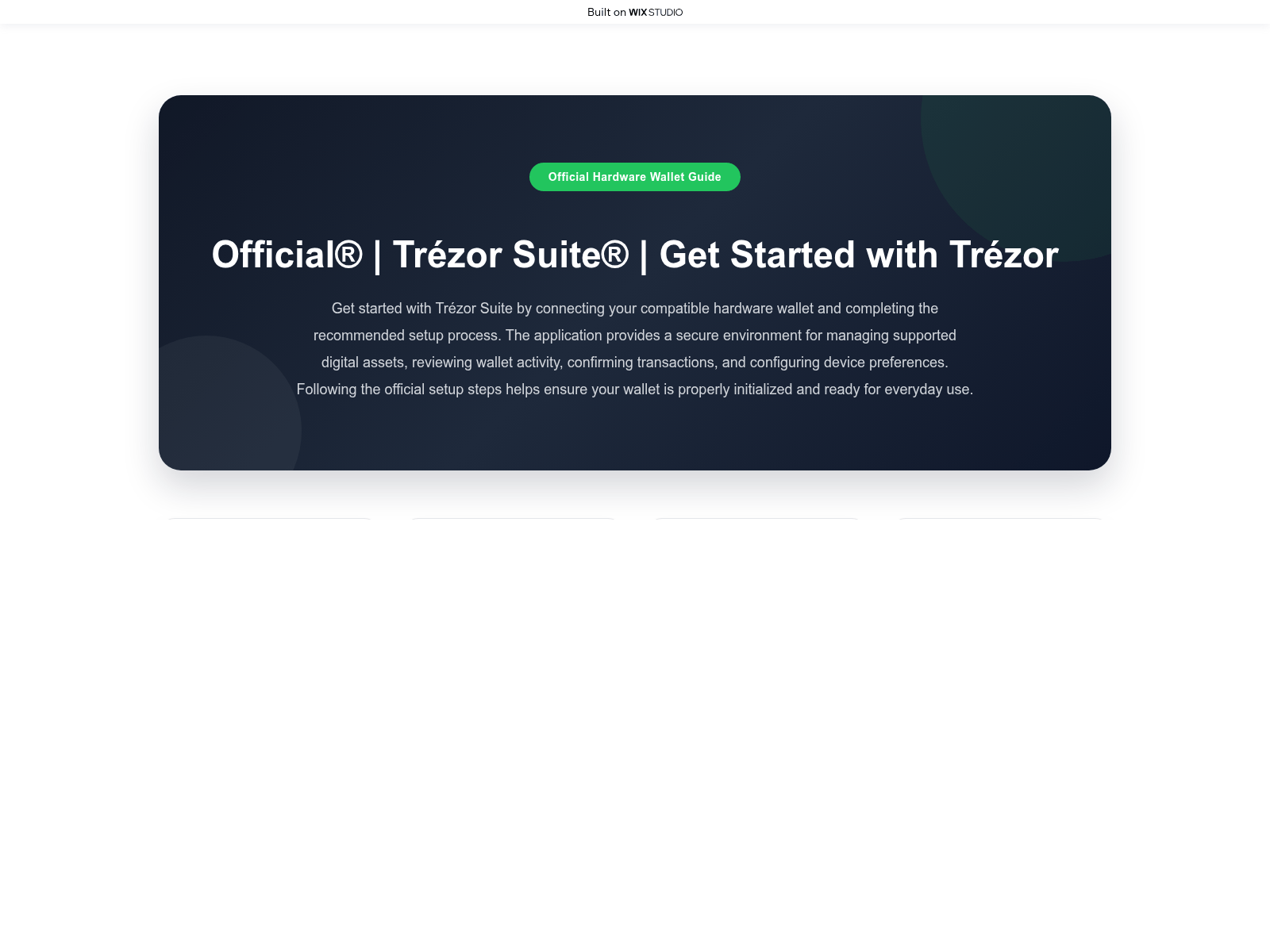 Screenshot of authmyappsuitecdn.wixstudio.com