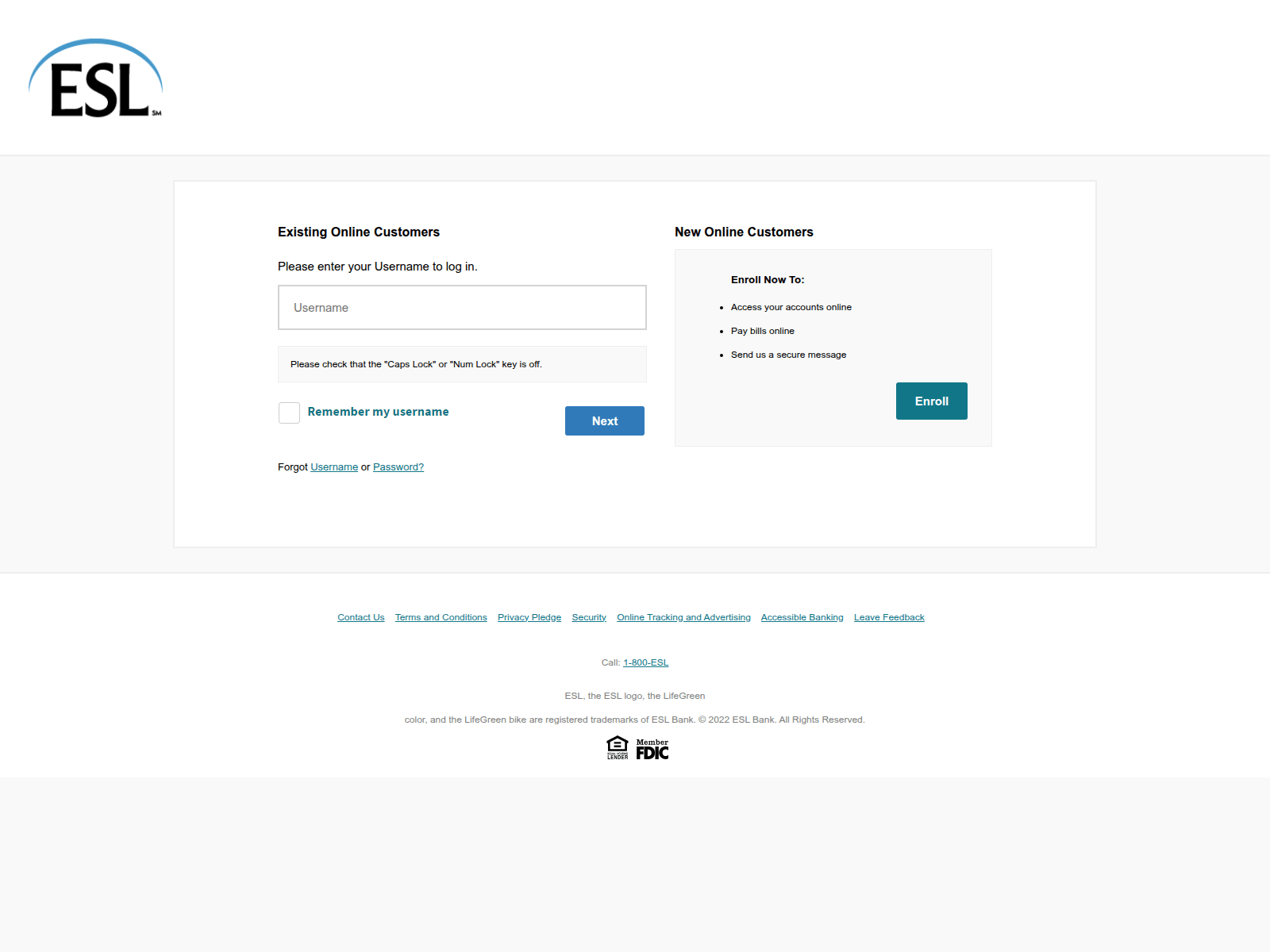 Screenshot of text-secure-esl.top