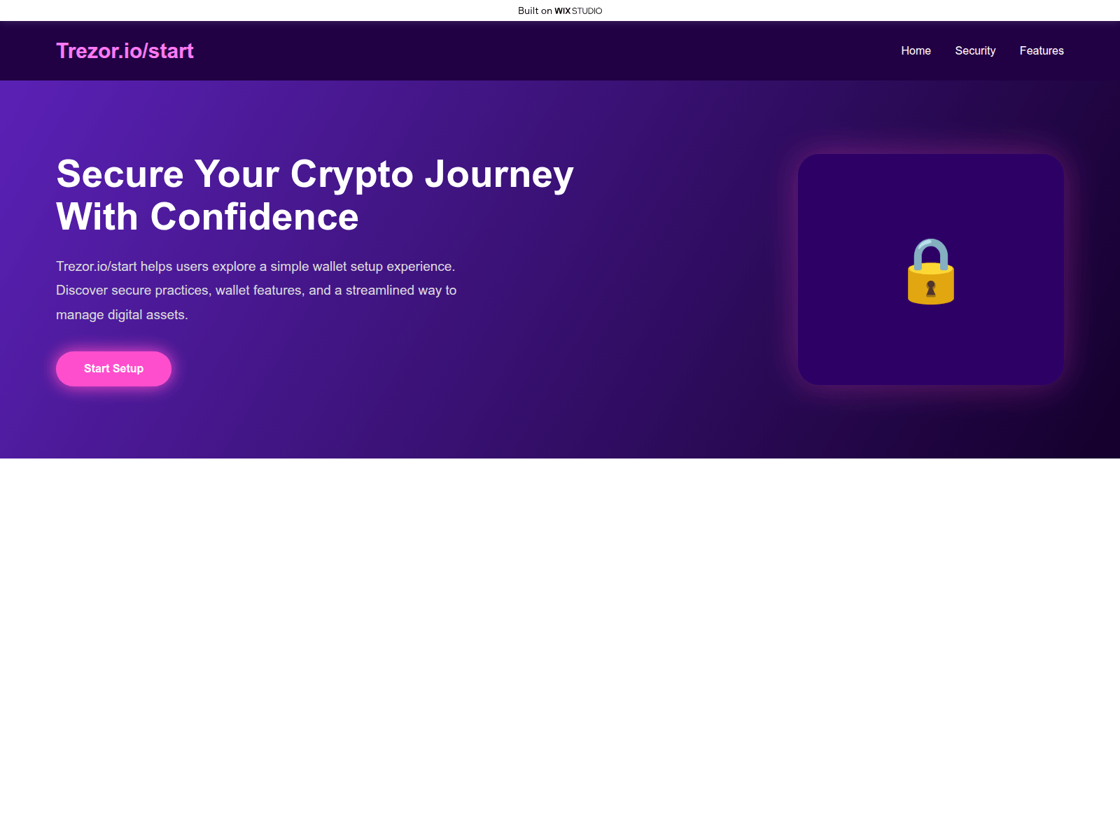 Screenshot of apps-starts-trezon.wixstudio.com