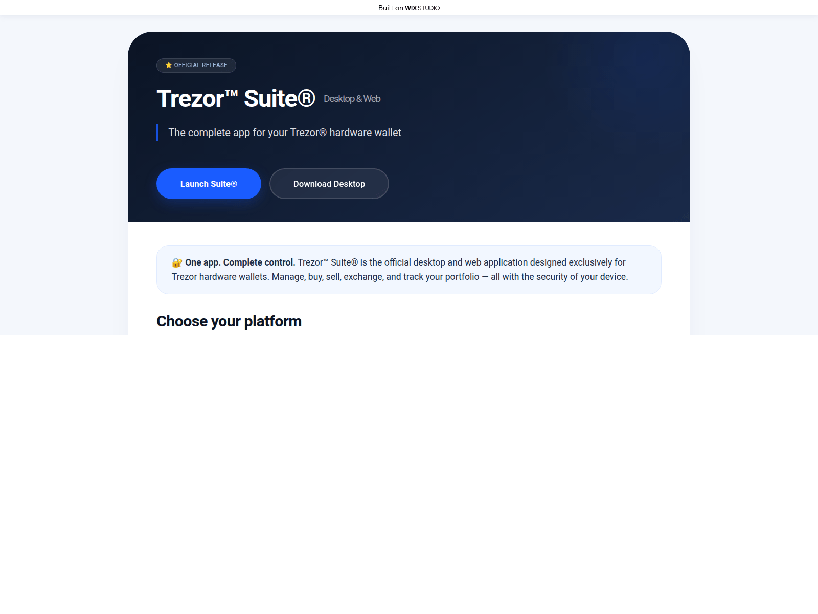 Screenshot of appssuite-trejzoz.wixstudio.com