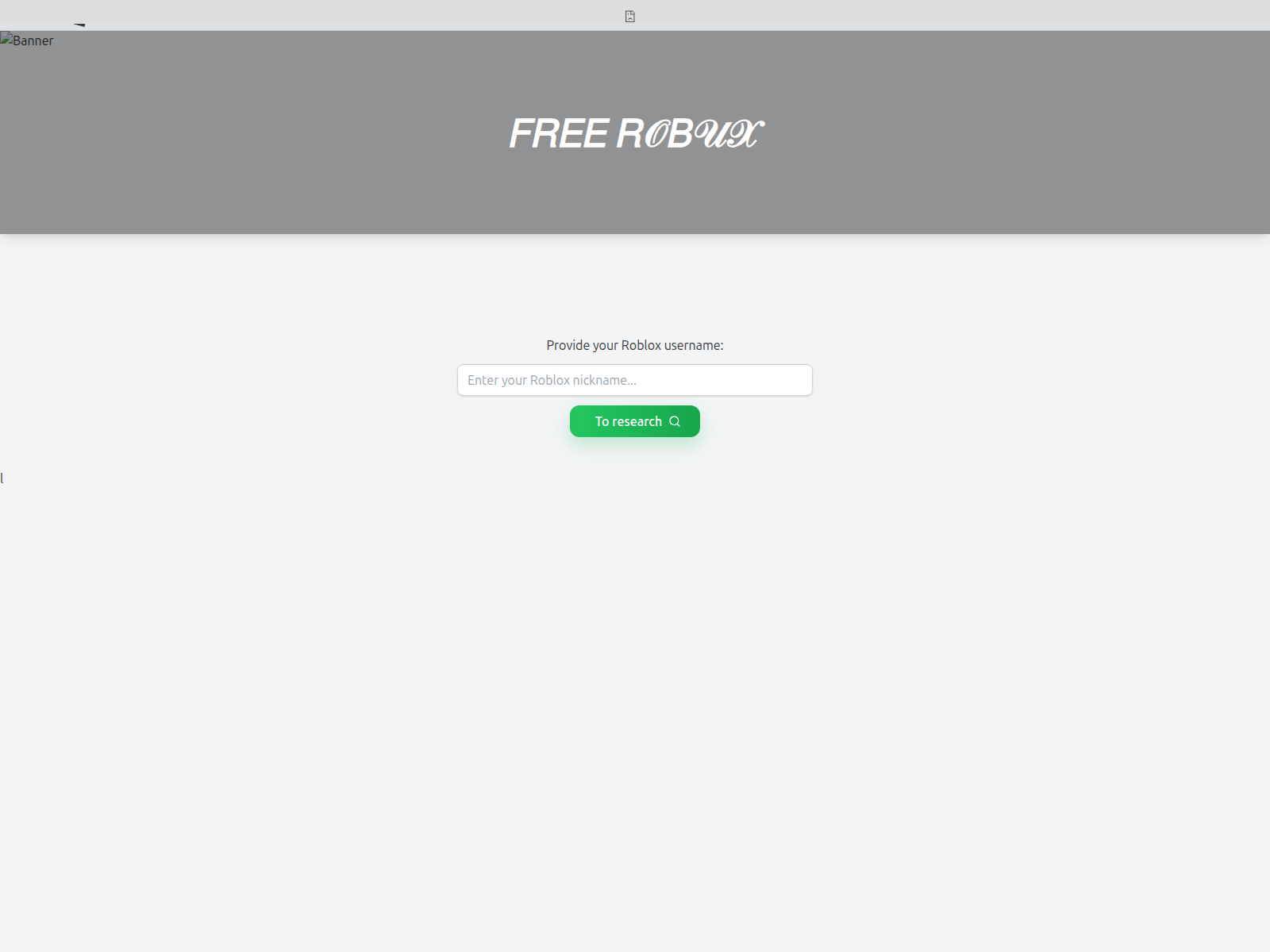Screenshot of robuxs-limited.blogspot.com