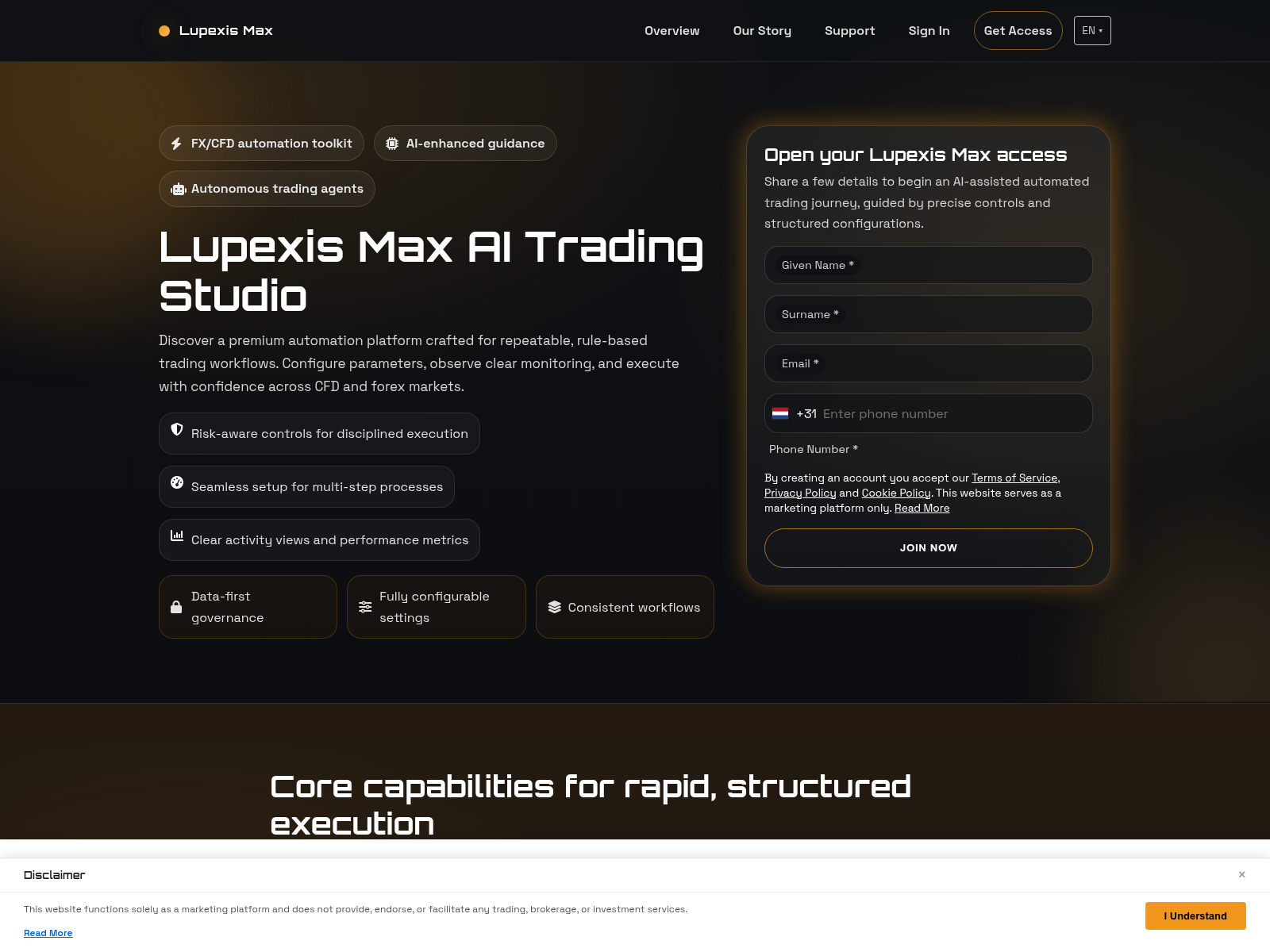 Screenshot of lupexismax-pro.com