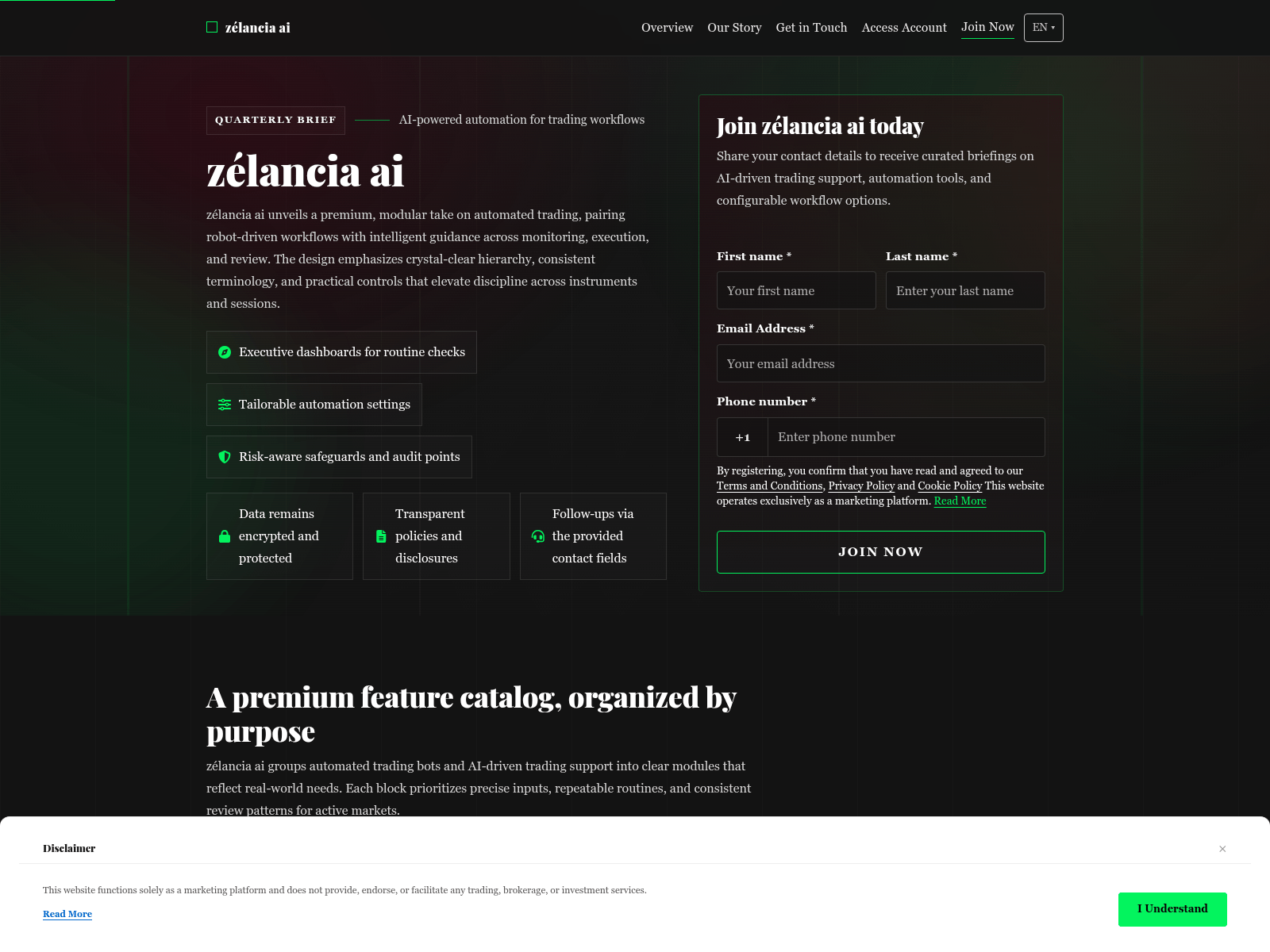 Captura de pantalla de zelanciaai.pro