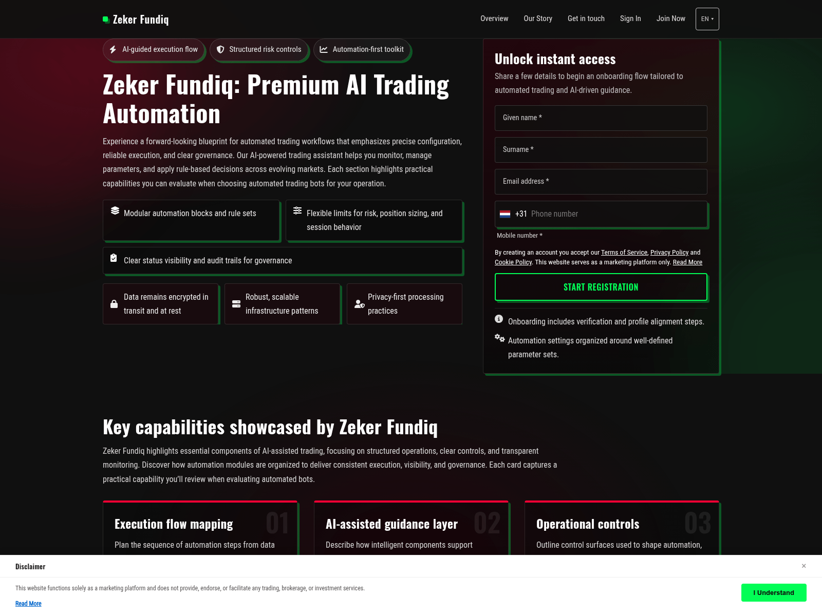 Screenshot di zekerfundiqsolution.com