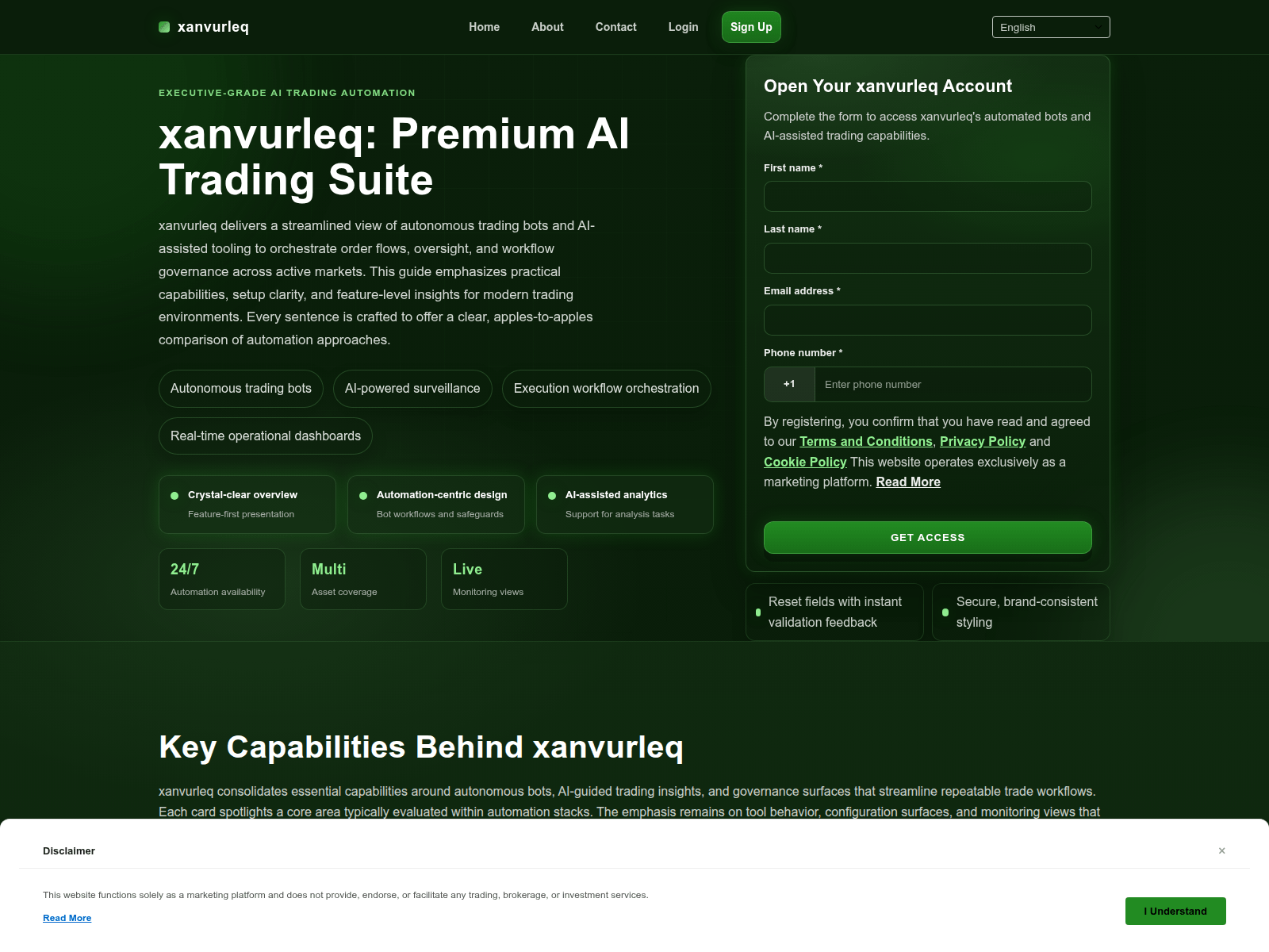 Screenshot of xanvurleq.digital