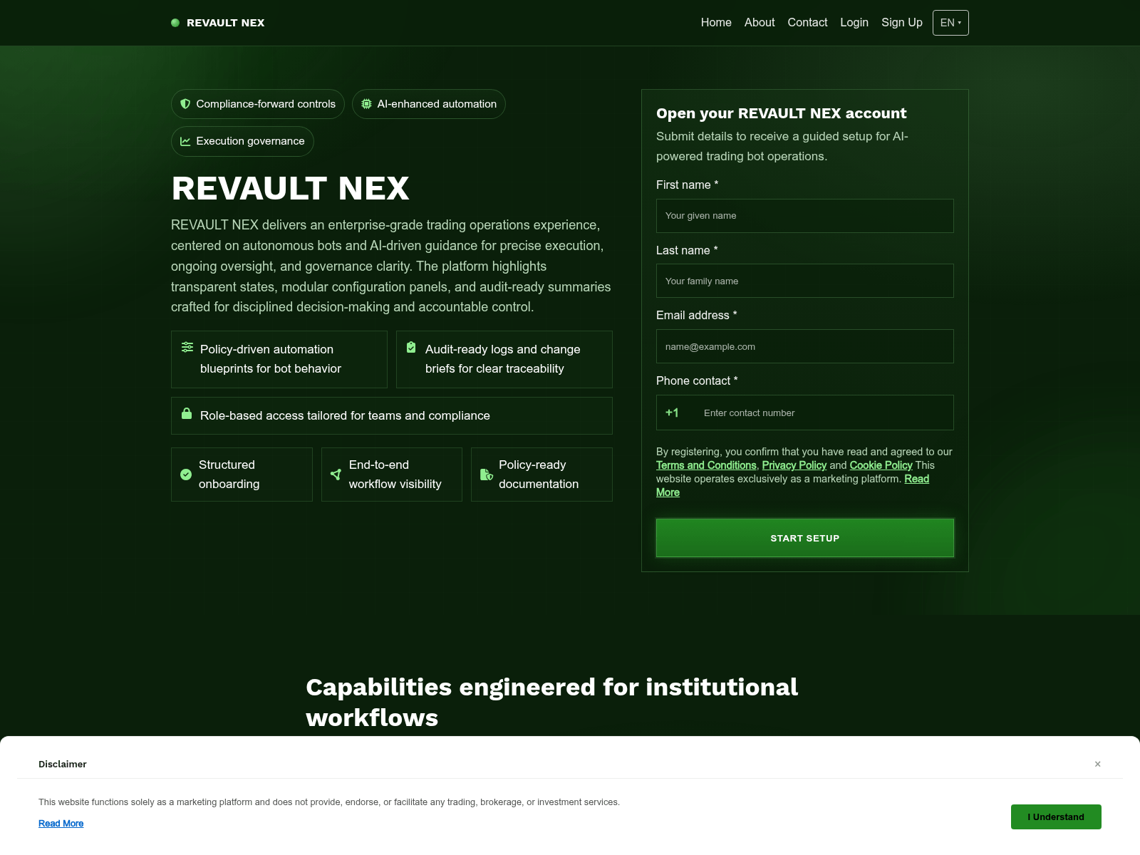 Screenshot of revaultnex.pro