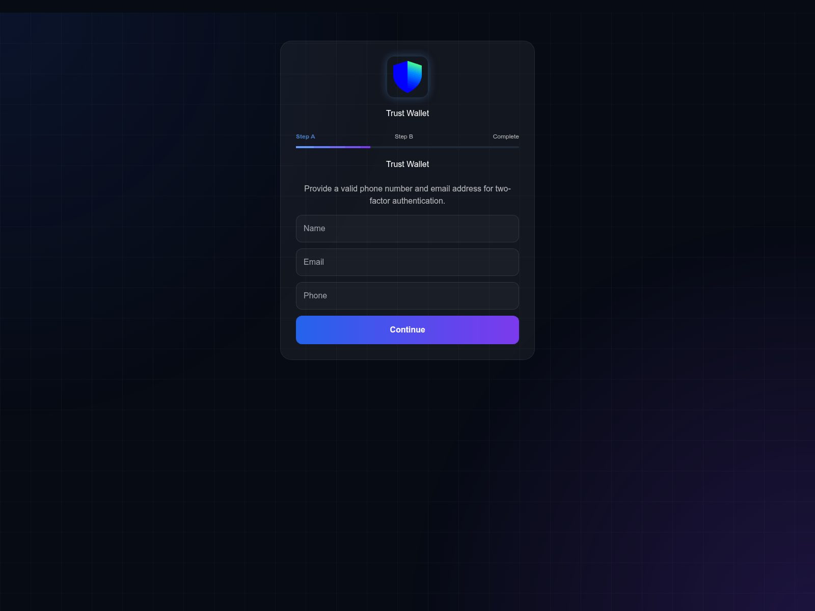 Screenshot of trustwallet.com-two-factor-authentication08.ao.yesixrq.com