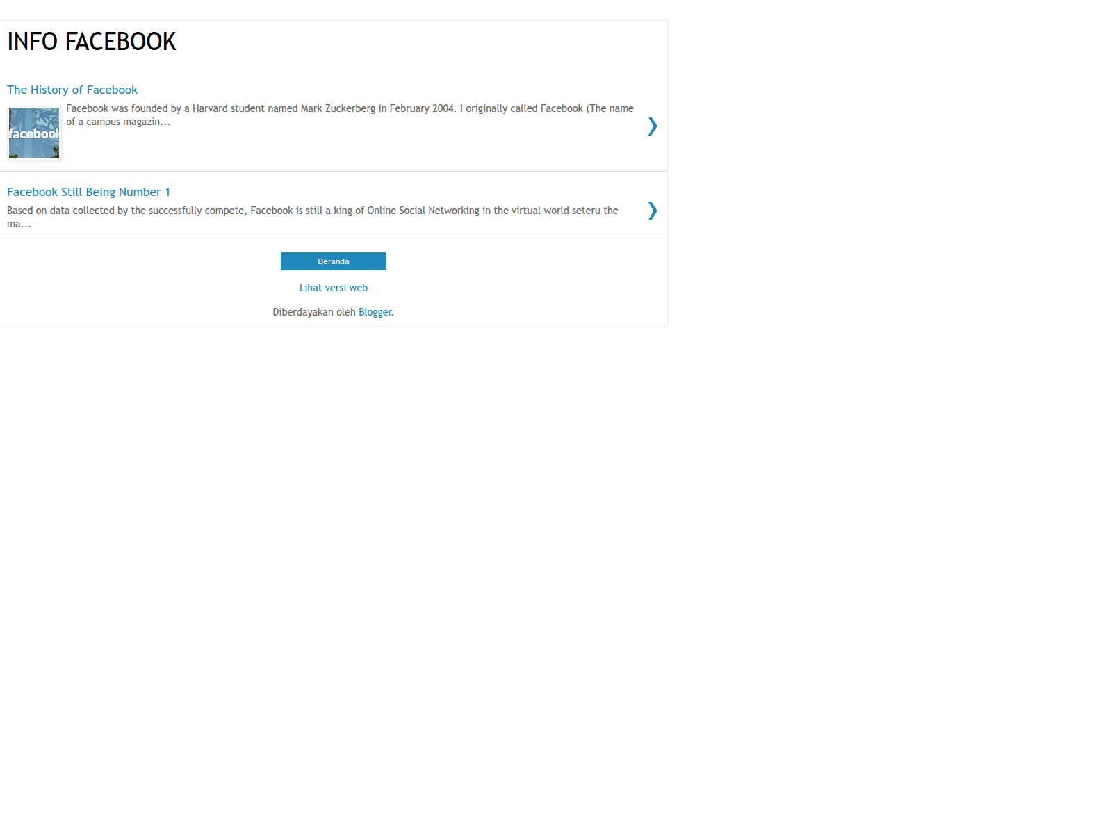 Screenshot of info-facebook.blogspot.com