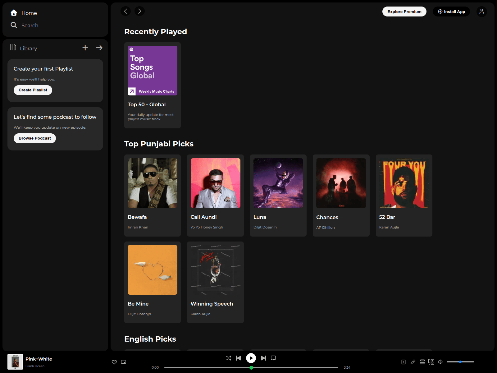 Screenshot of strangerider.github.io