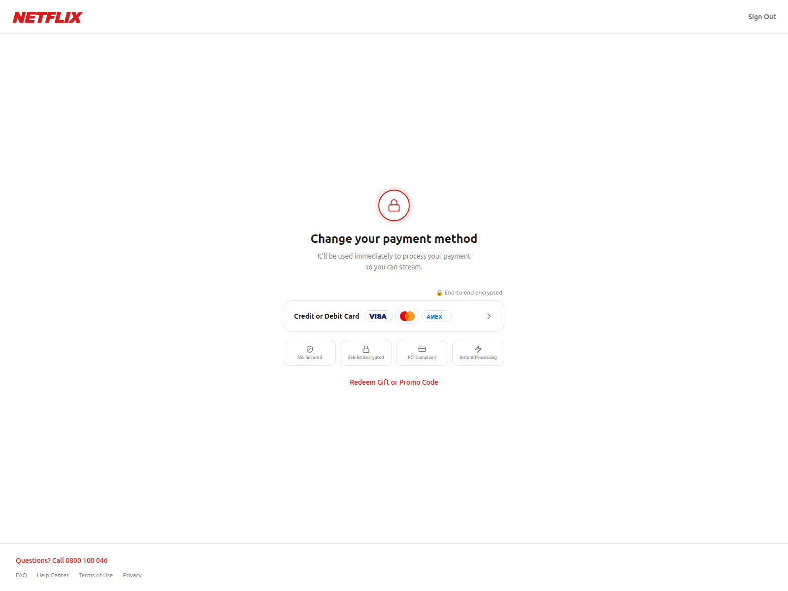 Screenshot of netflixpaymentportal.org