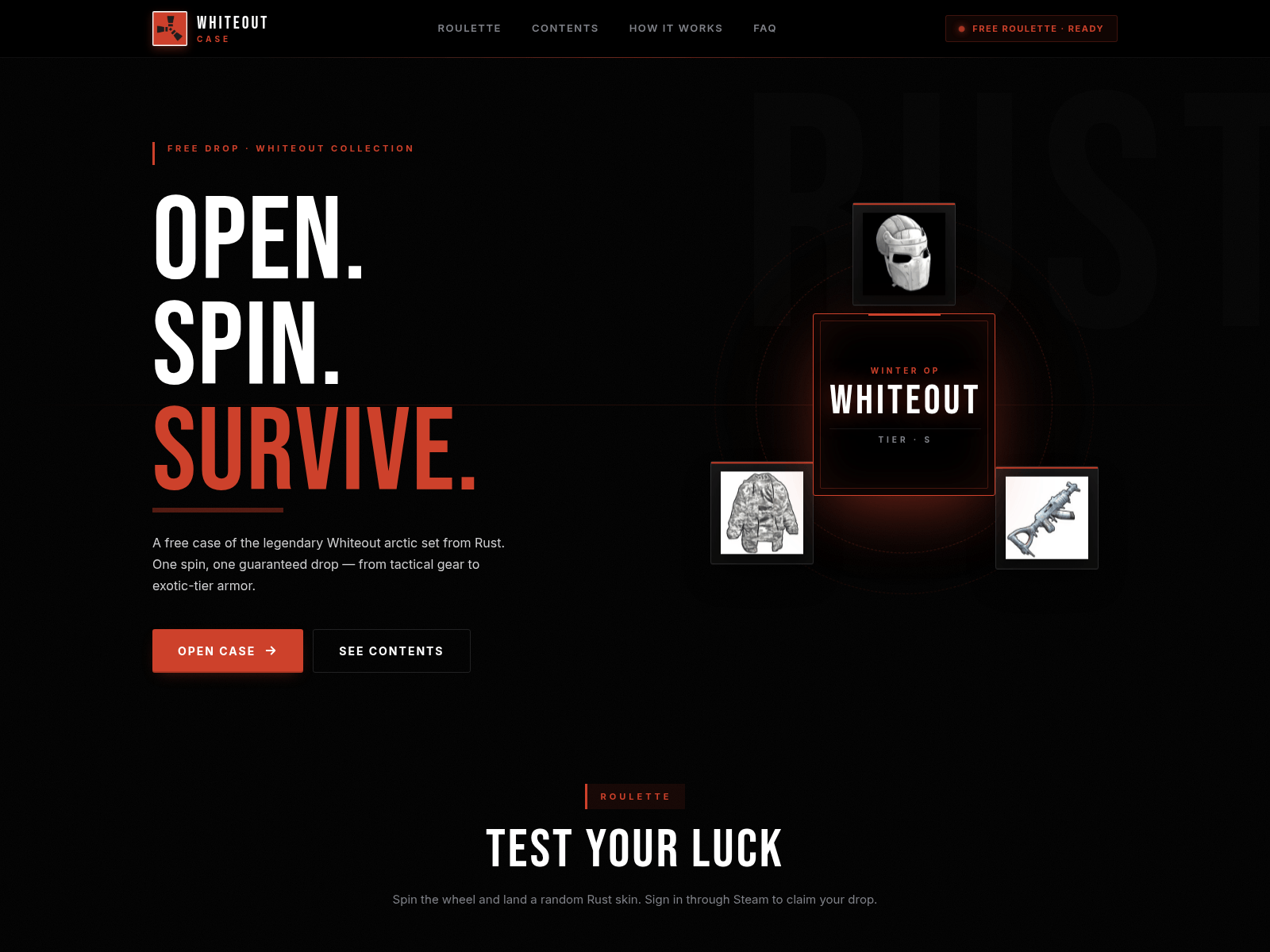 Screenshot of rastloot.top