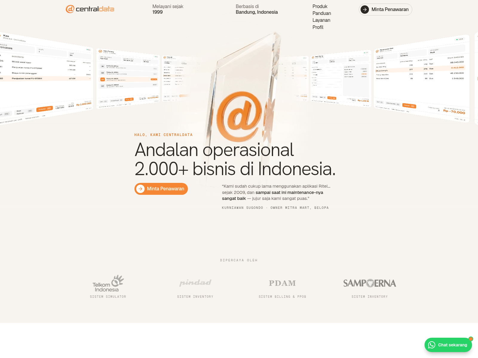 URLScan capture for centraldata.page