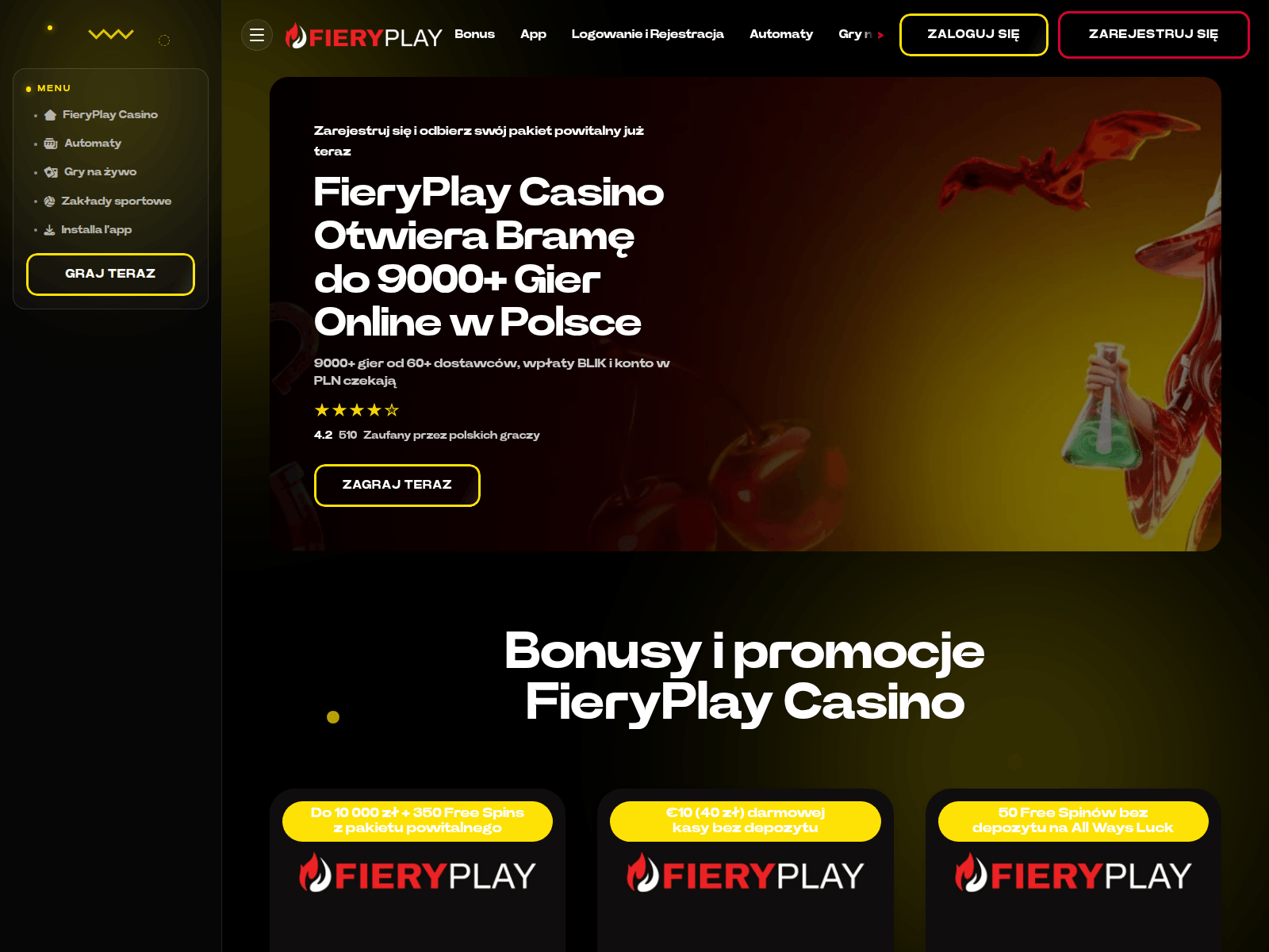 Screenshot of pl-fieryplay.com