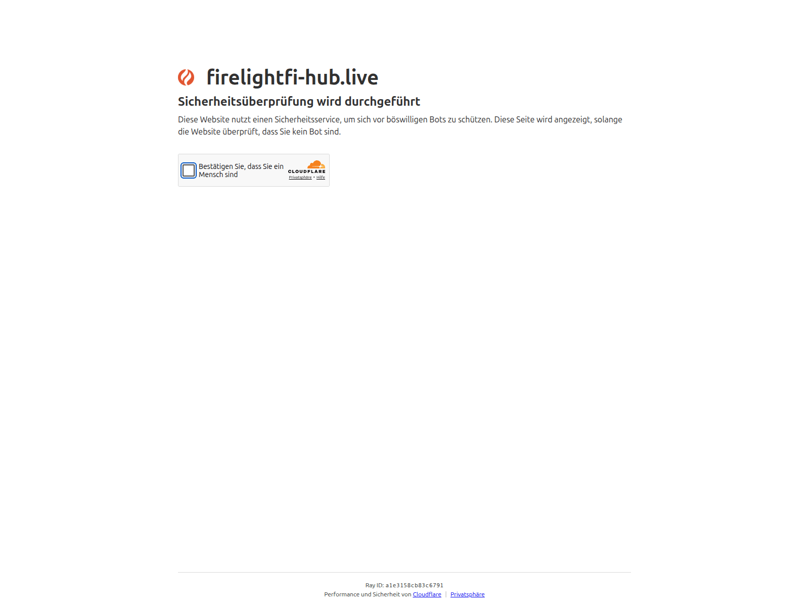 Screenshot of firelightfi-hub.live