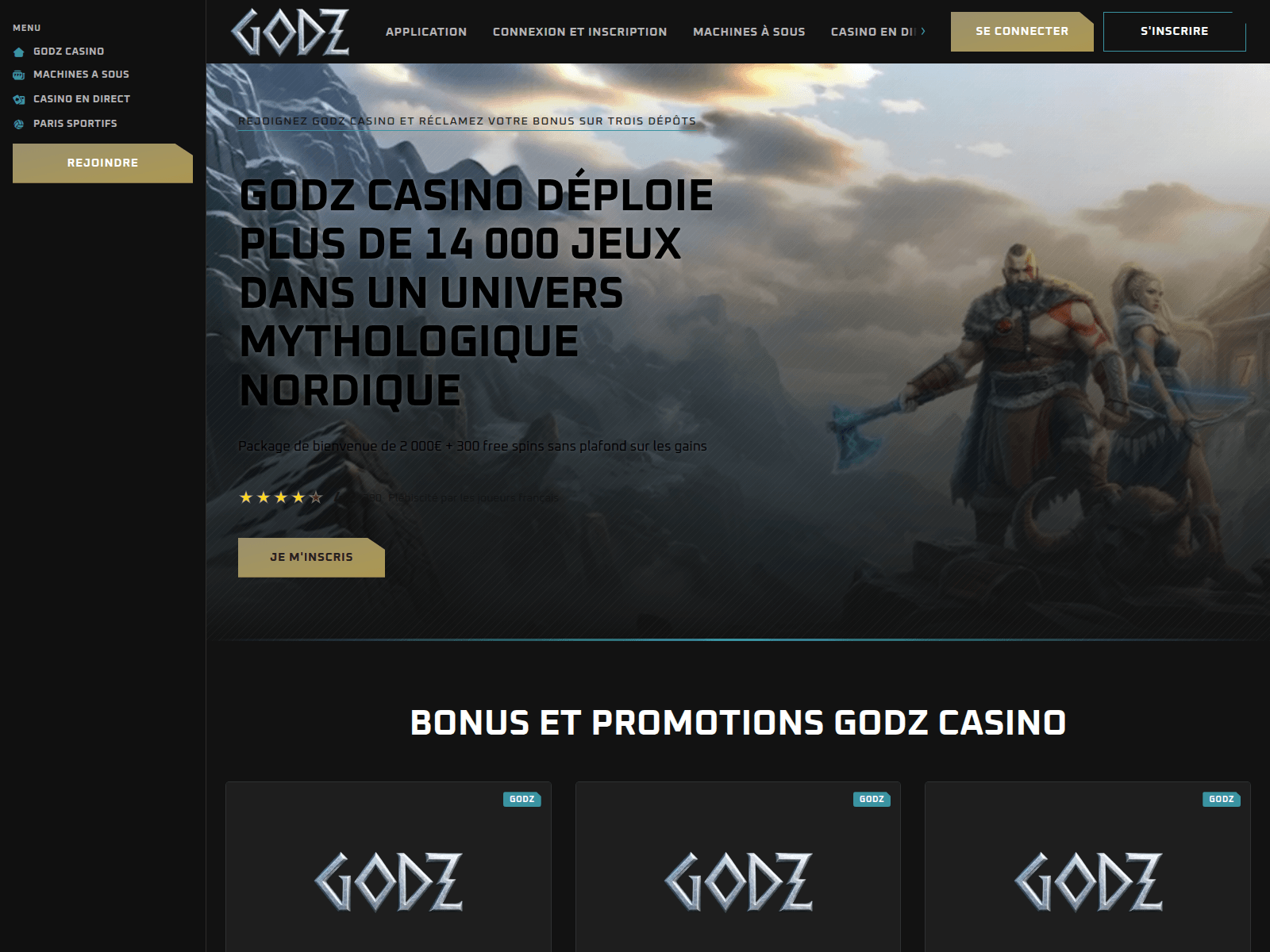 Screenshot of godzcasino-fr.net