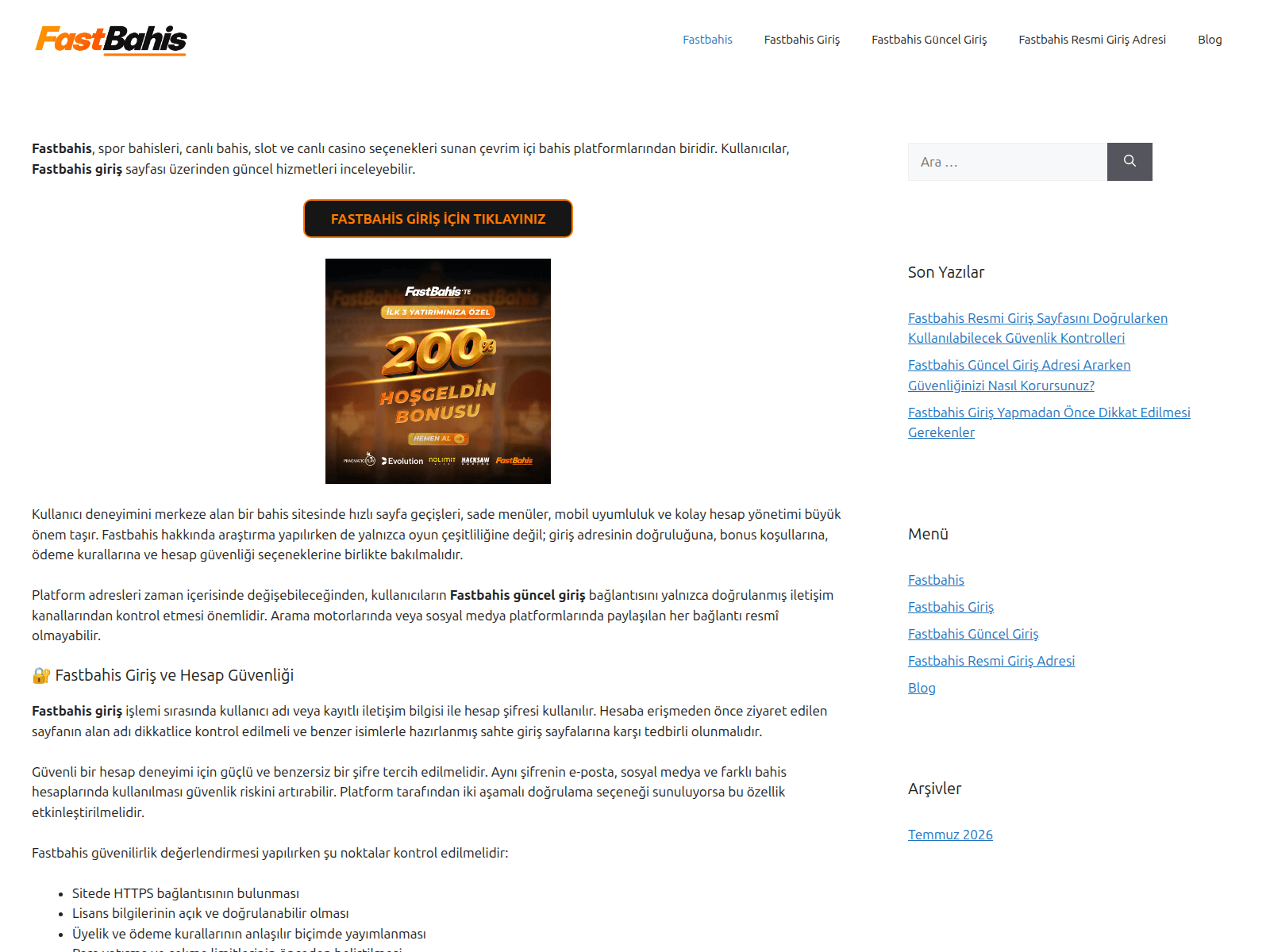 Screenshot of fastbahisamp.icu