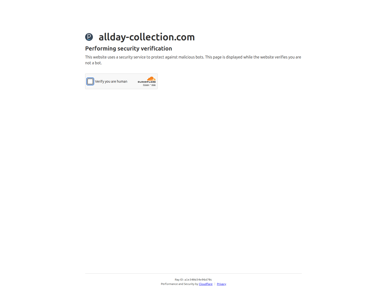 Screenshot of allday-collection.com