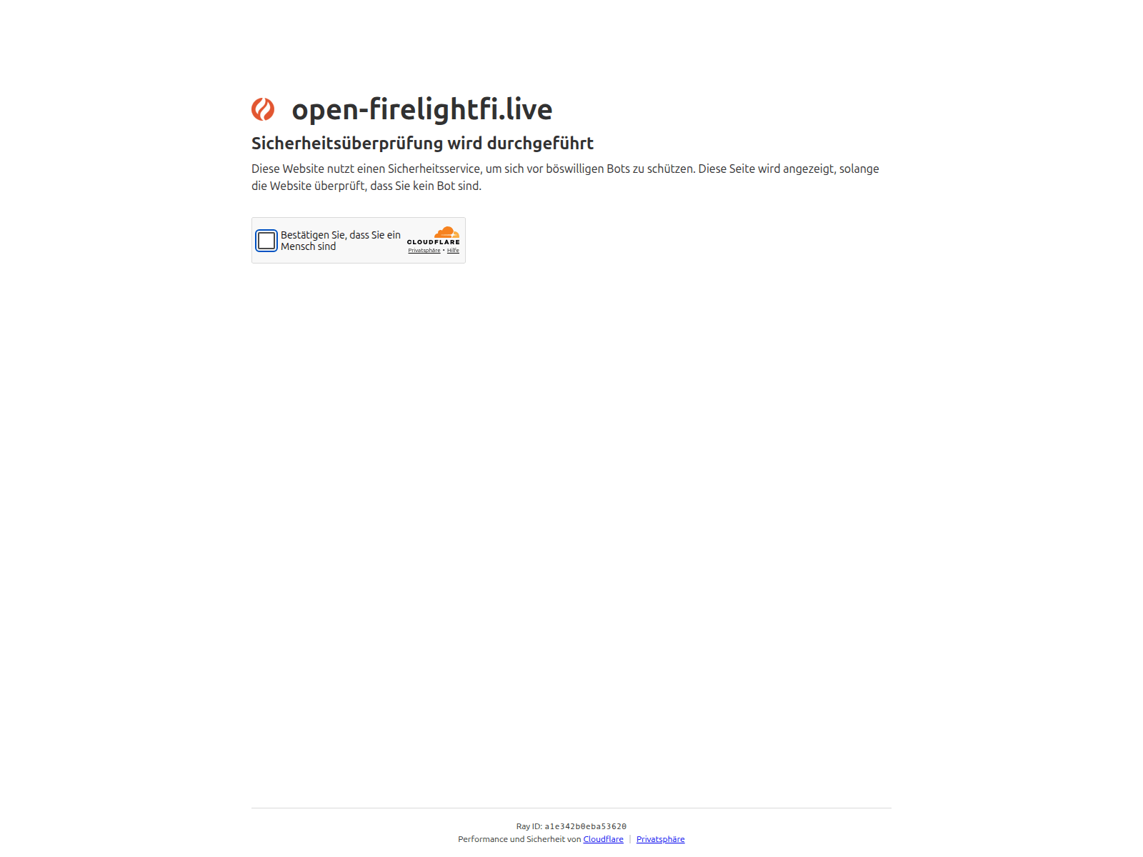 Screenshot of open-firelightfi.live