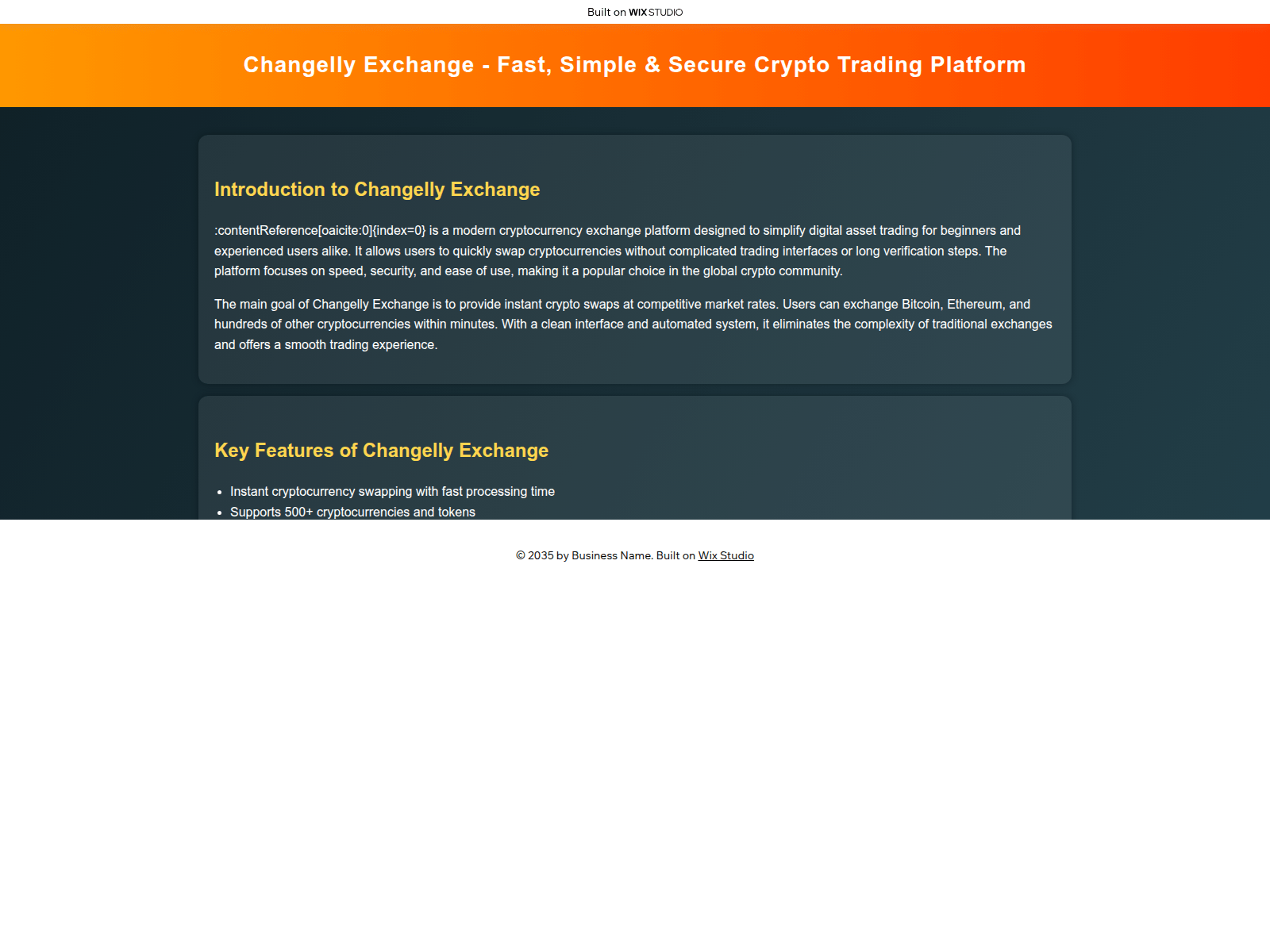 Screenshot of en-chgelly-io.wixstudio.com