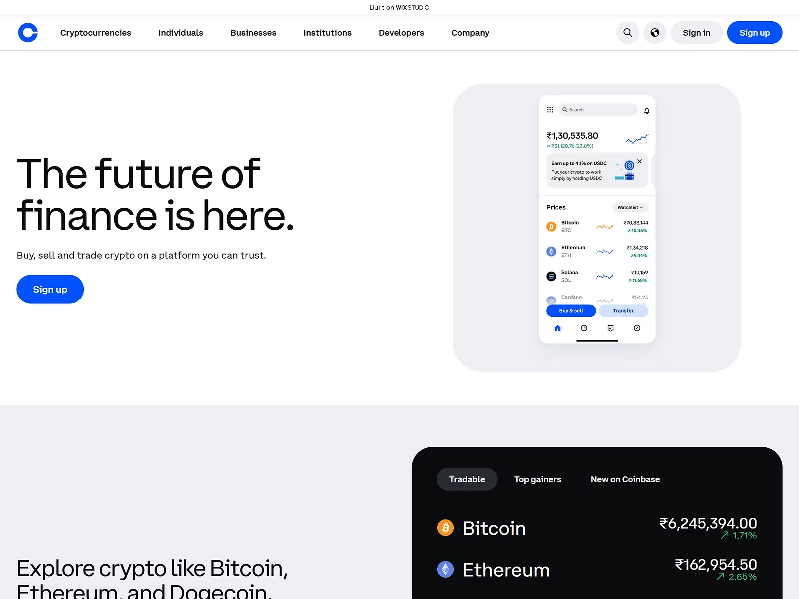 Screenshot of base-extension-page.wixstudio.com
