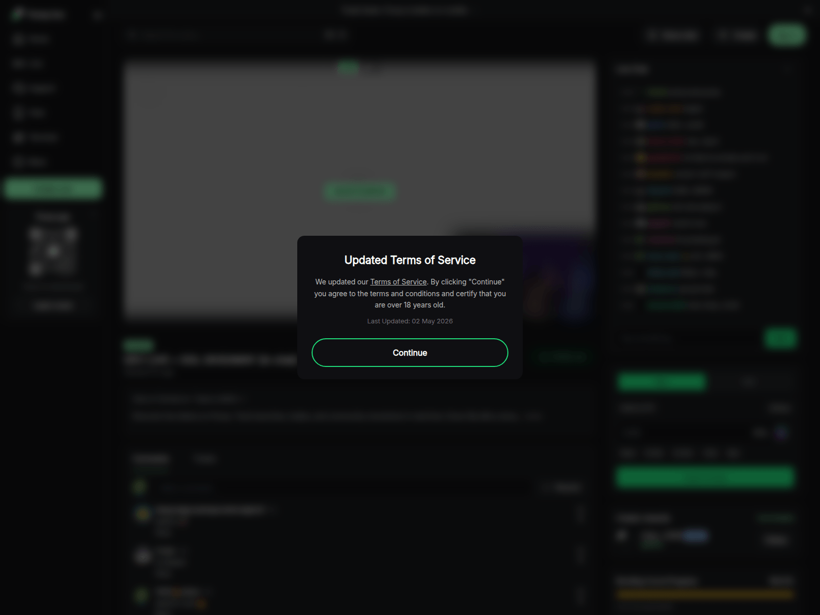 Screenshot of devz.live