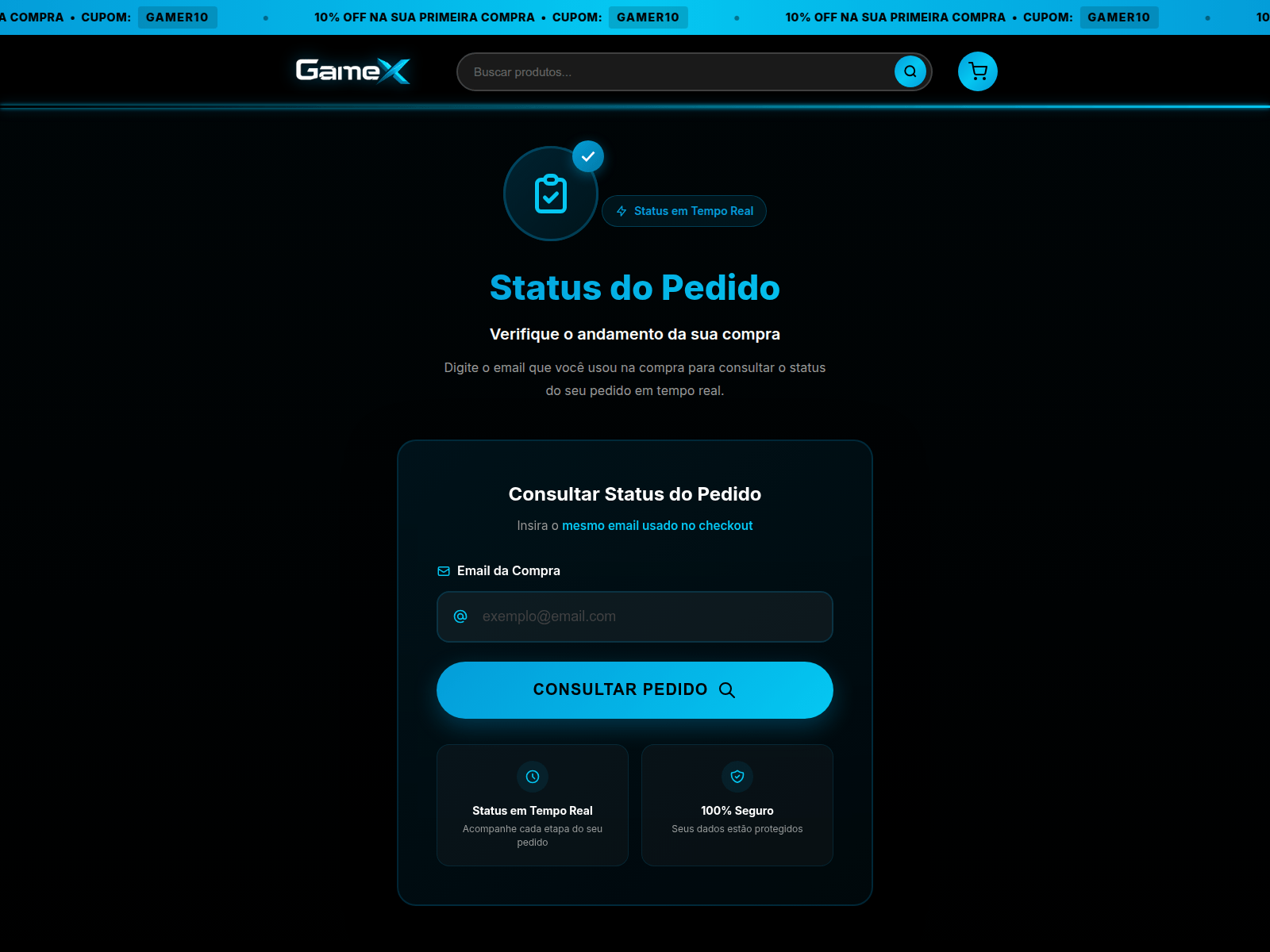 Screenshot of gamexbr.com
