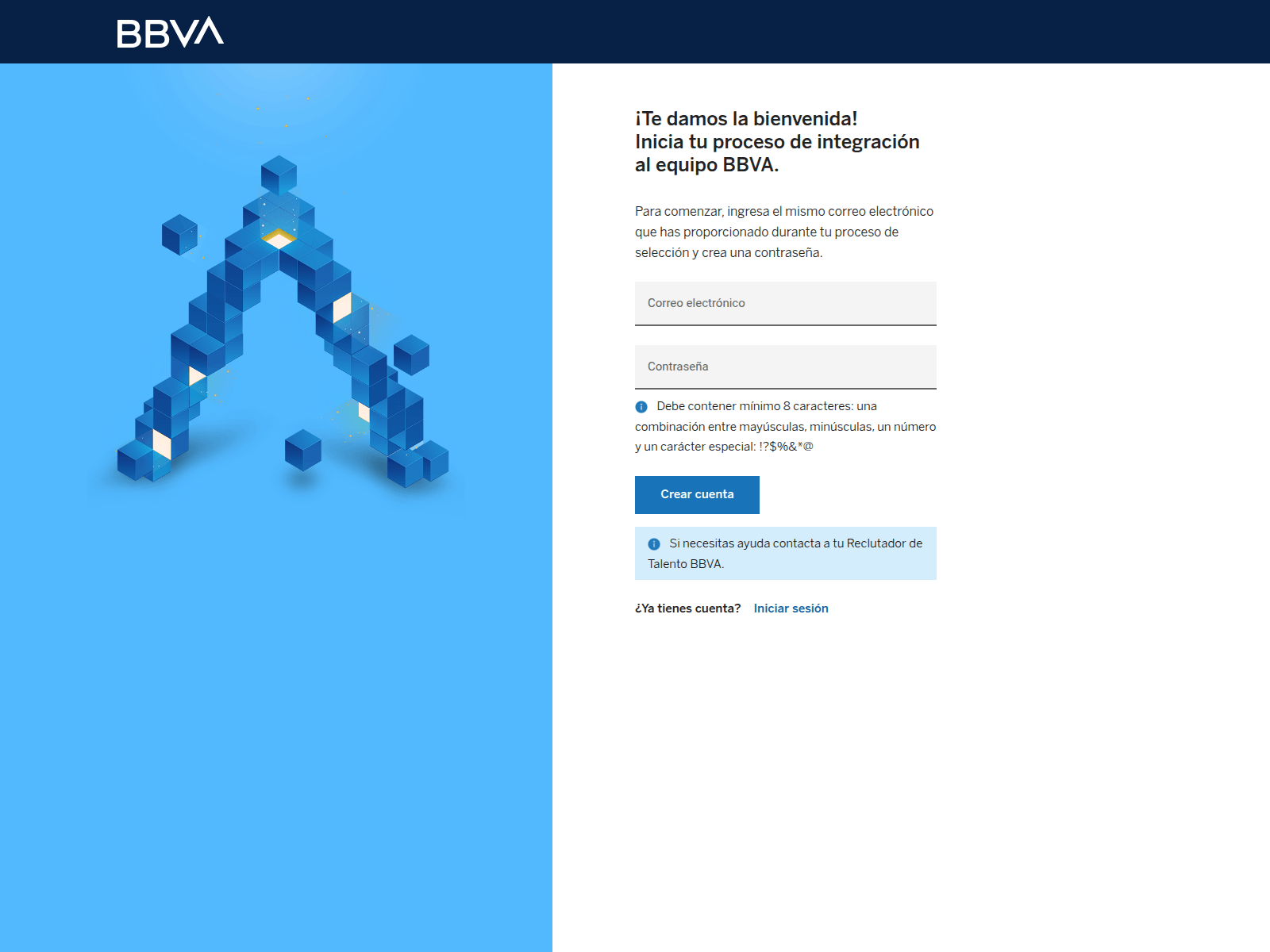 Screenshot of bbva-hiring-paperless.appspot.com